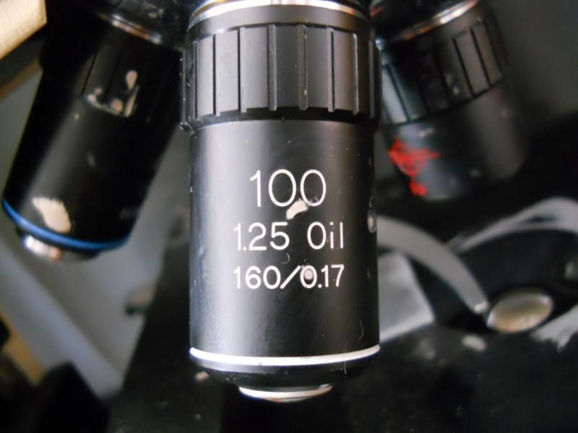 Swift Microscope M3300-D w/ Objectives (4x 10x 40x 100x M3300D) oculars NOT incl, Qty 1, - Image 8 of 14