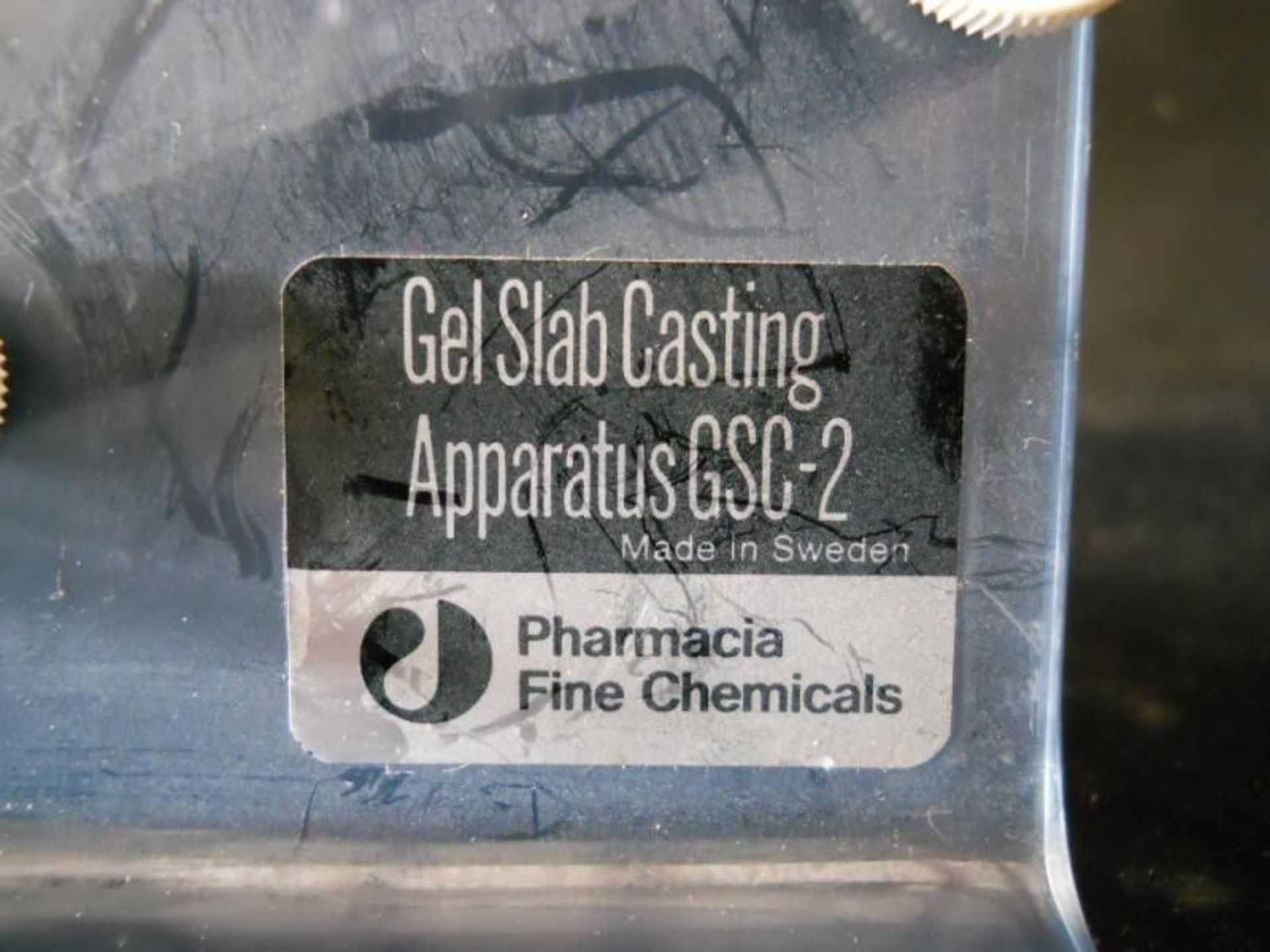 Pharmacia Gel Slab Casting Apparatus GSC-2 (Electrophoresis GSC2), Qty 1, 330934590360 - Image 2 of 7