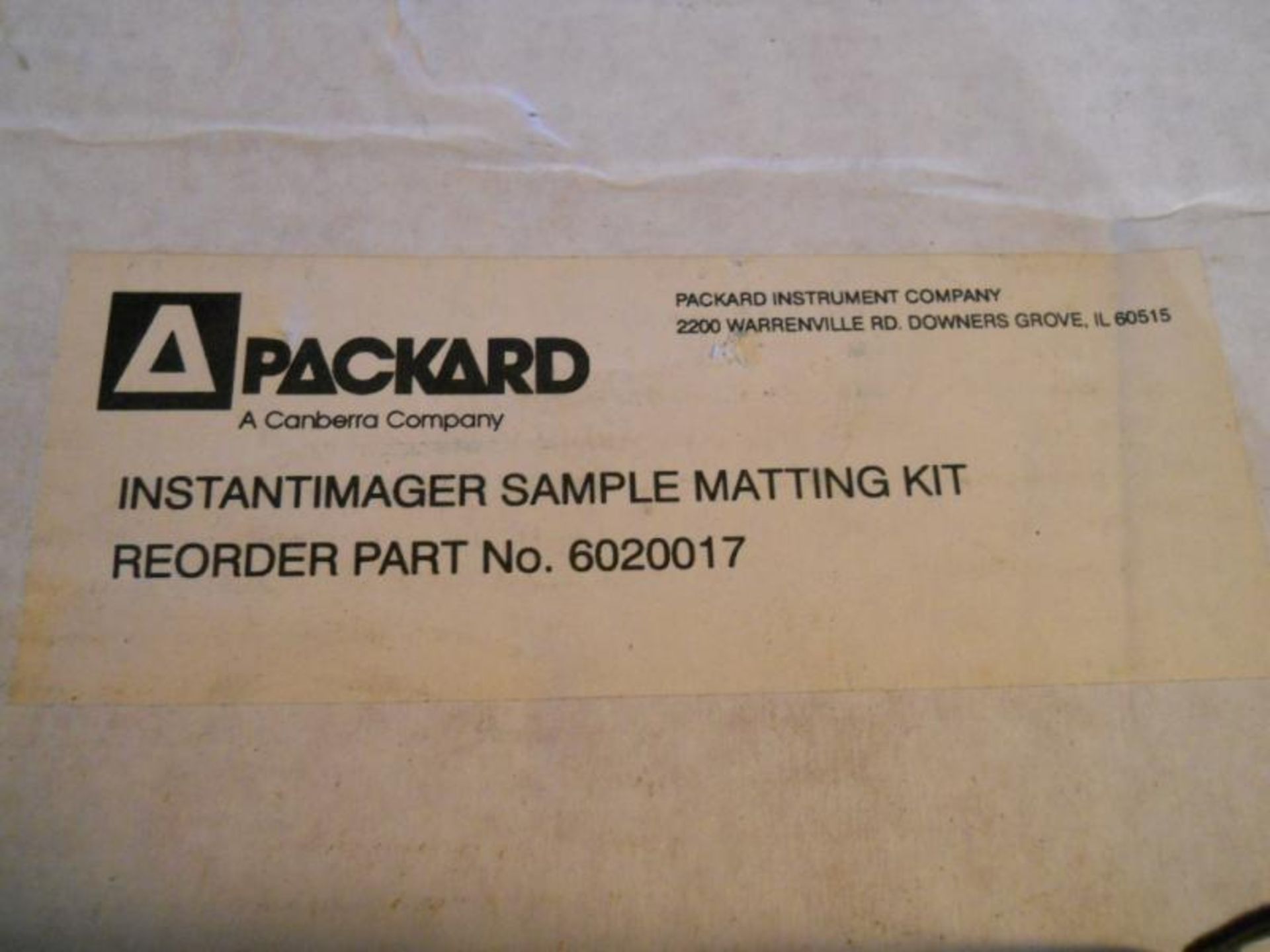 Packard InstantImager (Instant Imager) Sample Matting Kit 6020017, Qty 1, 331948739723 - Image 2 of 5