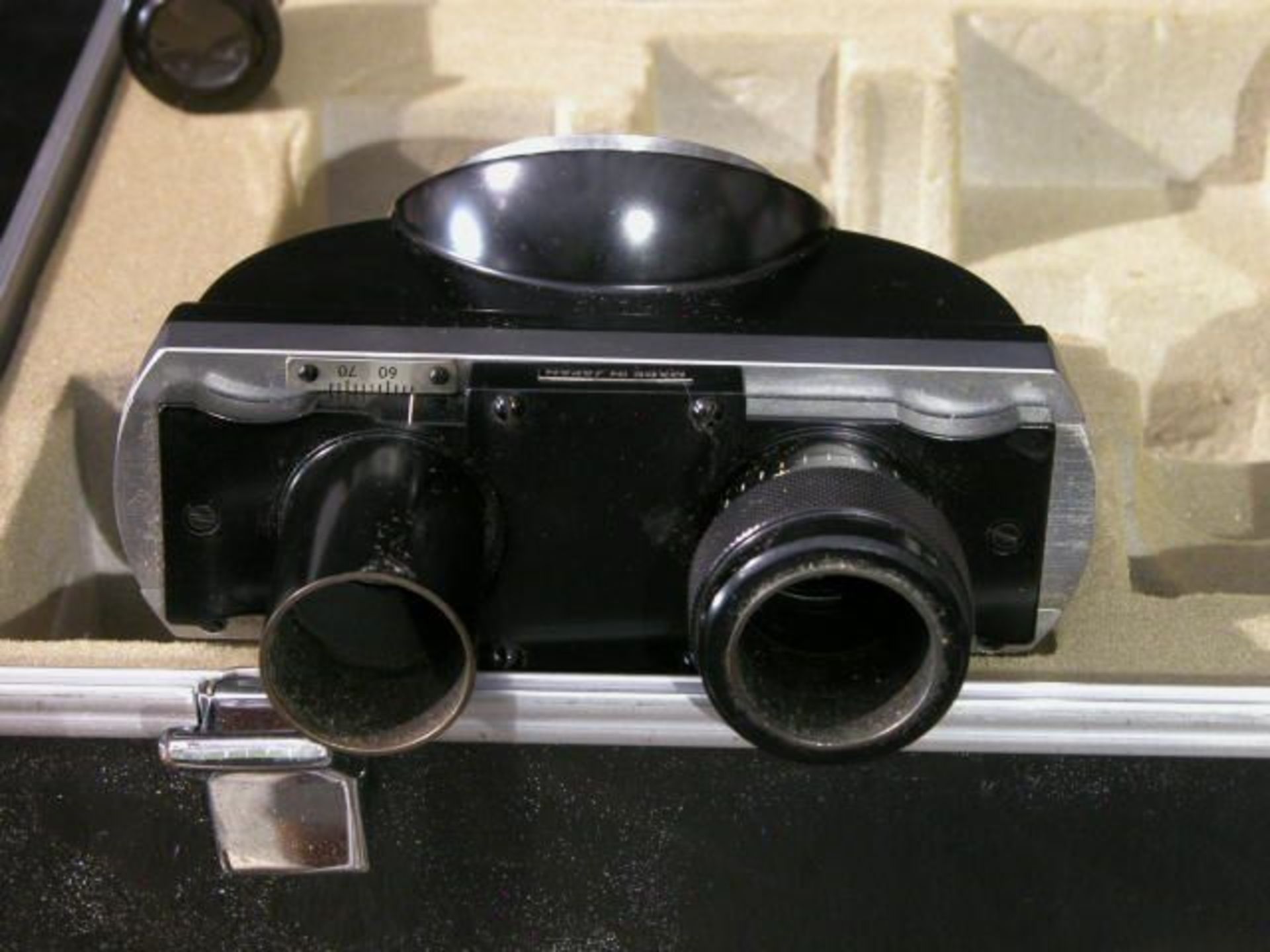 Nikon Microscope Binocular Head Piece Headpiece W/ Viewer & Case 66071, Qty 1, 221124965554 - Image 8 of 12