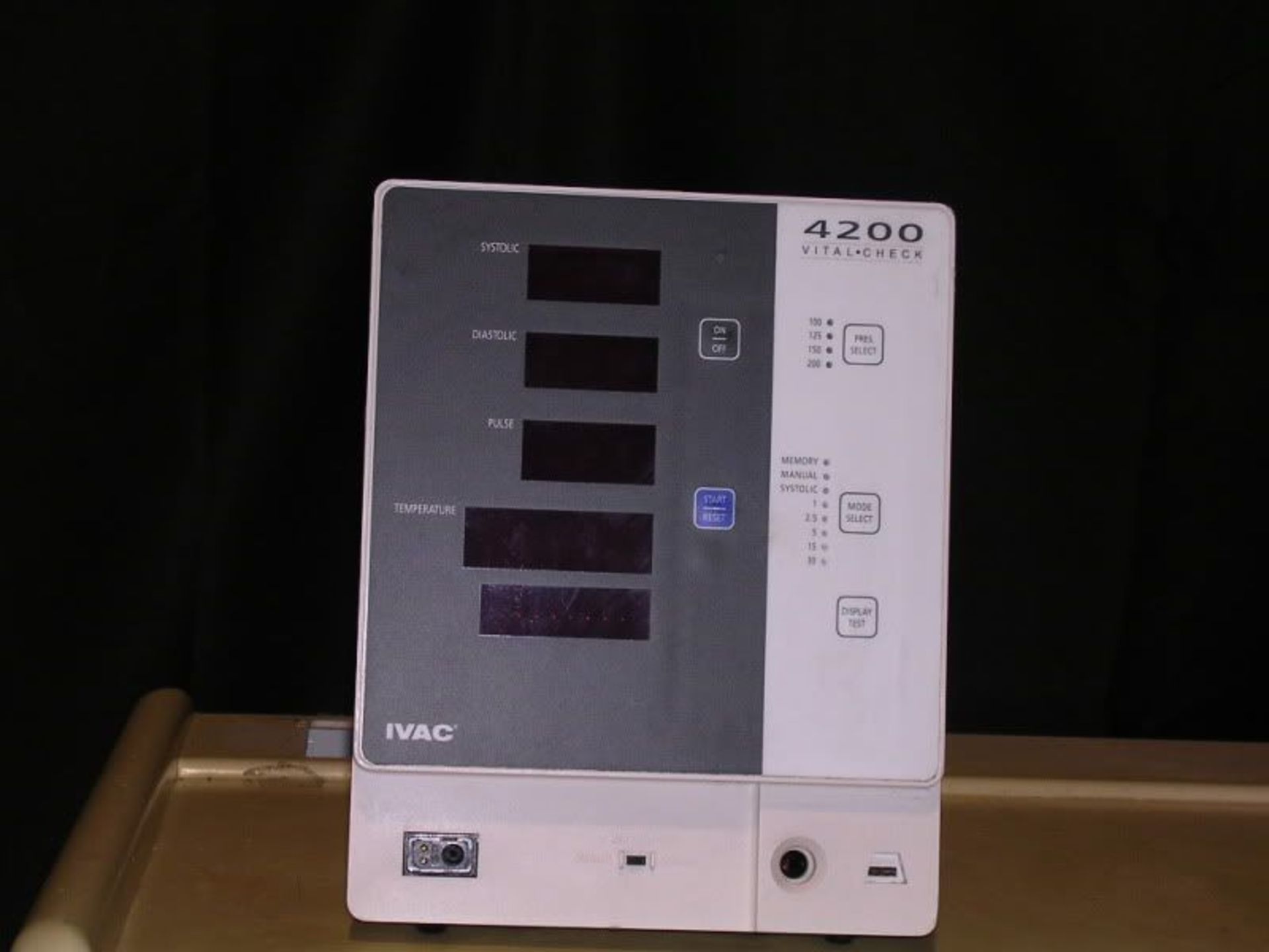 IVAC Model 4200A Vital Check Monitor #2, Qty 1, 220759277248