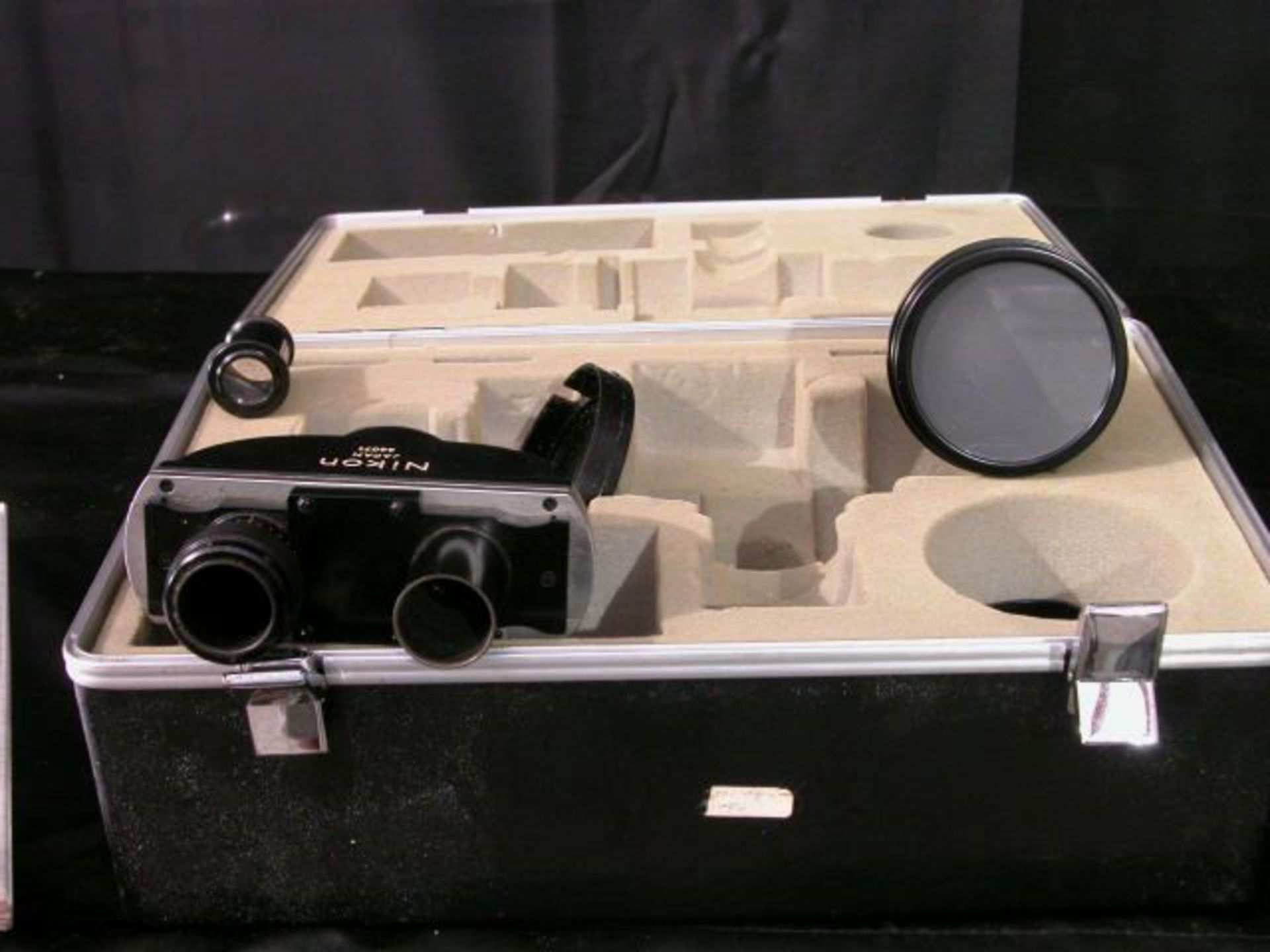 Nikon Microscope Binocular Head Piece Headpiece W/ Viewer & Case 66071, Qty 1, 221124965554