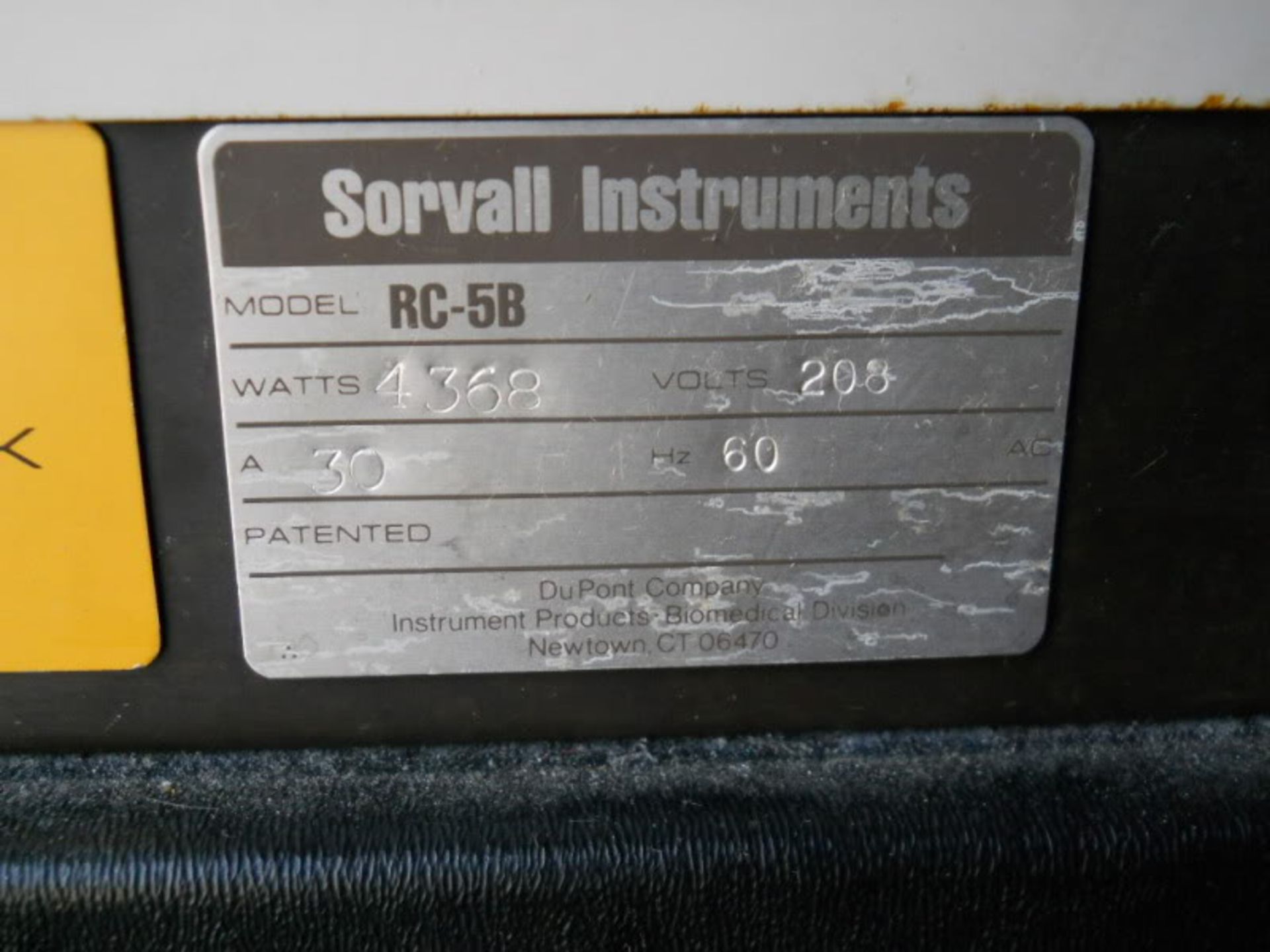 Dupont Instruments Sorvall RC-5B Refrigerated Superspeed Centrifuge (Parts), Qty 1, 320972407595 - Image 9 of 9