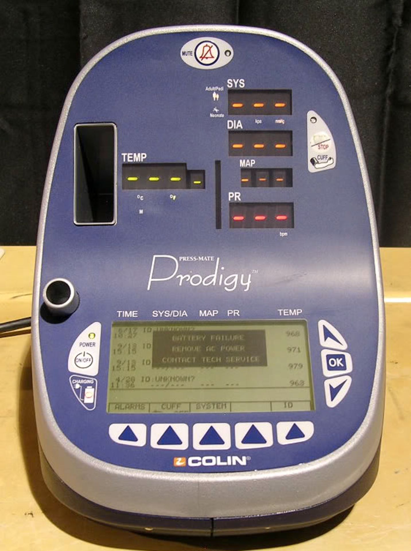 Colin/ Press-Mate, Prodigy Patient Monitor, Model 2120, Qty 1, 220691980619