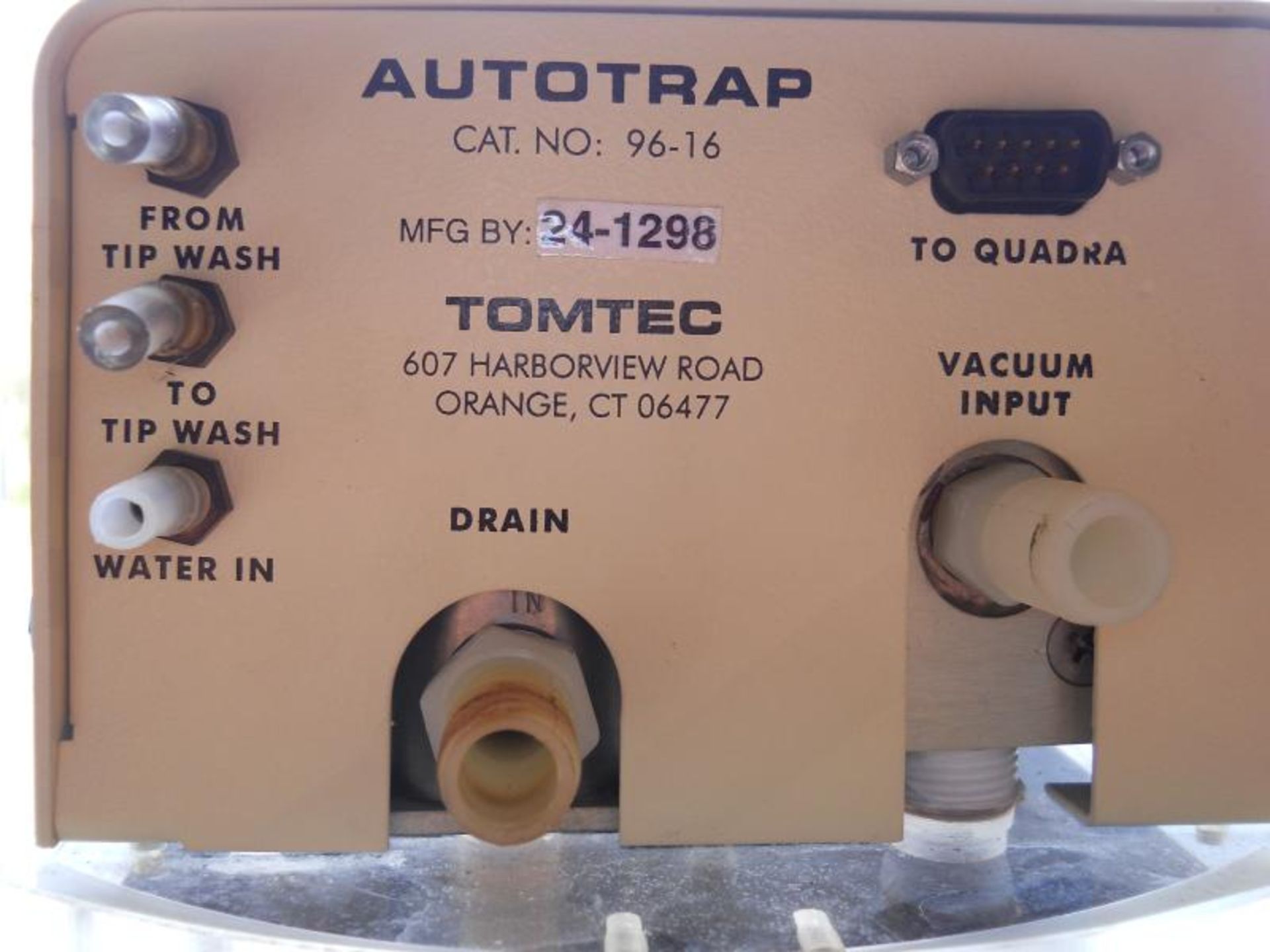 Tomtec Quadra 96 SV Model 196-345 W/ Vacuum Tank, Qty 1, 330901484838 - Image 17 of 17