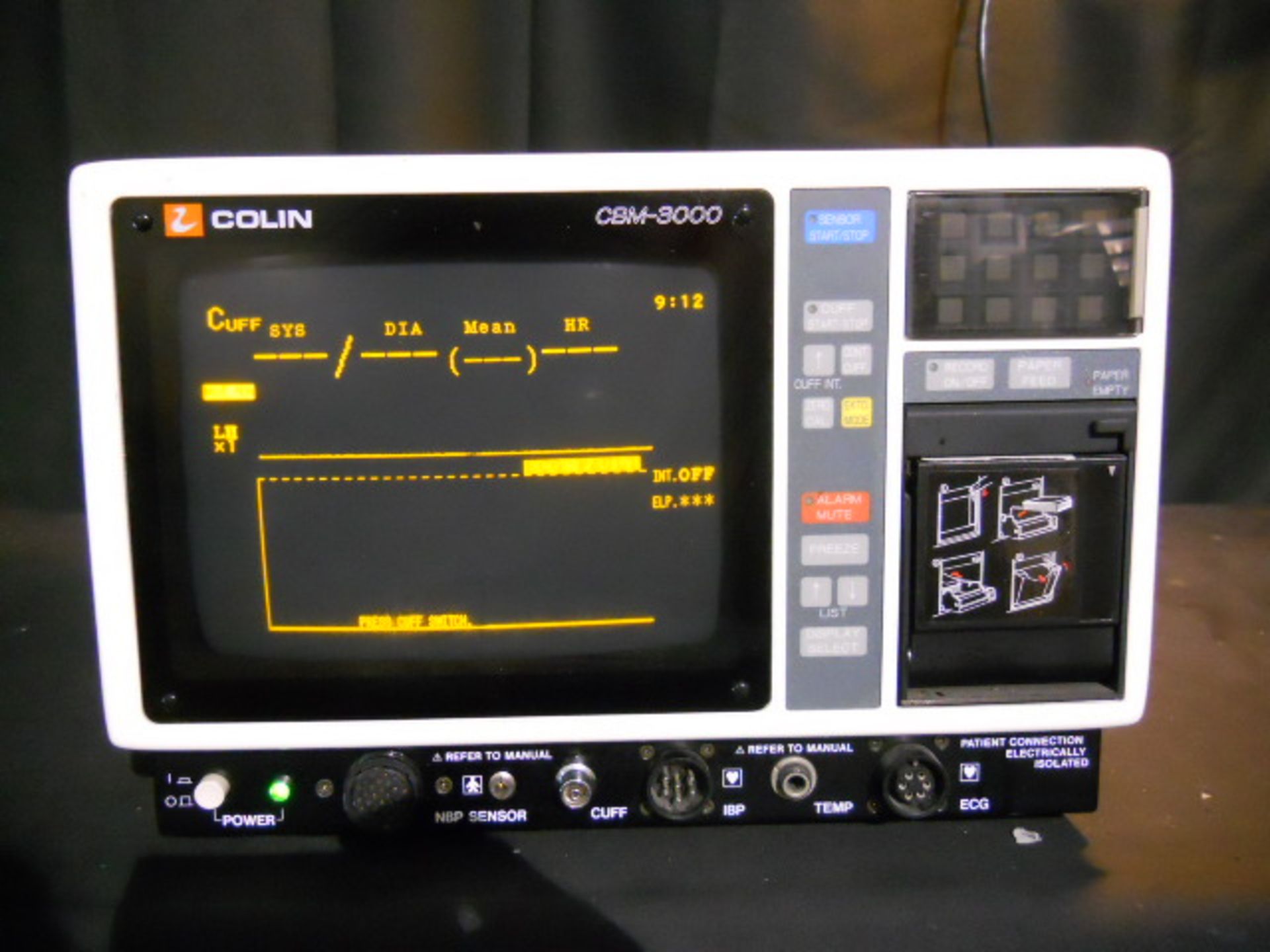 Colin CBM-3000 Patient Monitor (CBM3000), Qty 1, 330884259745