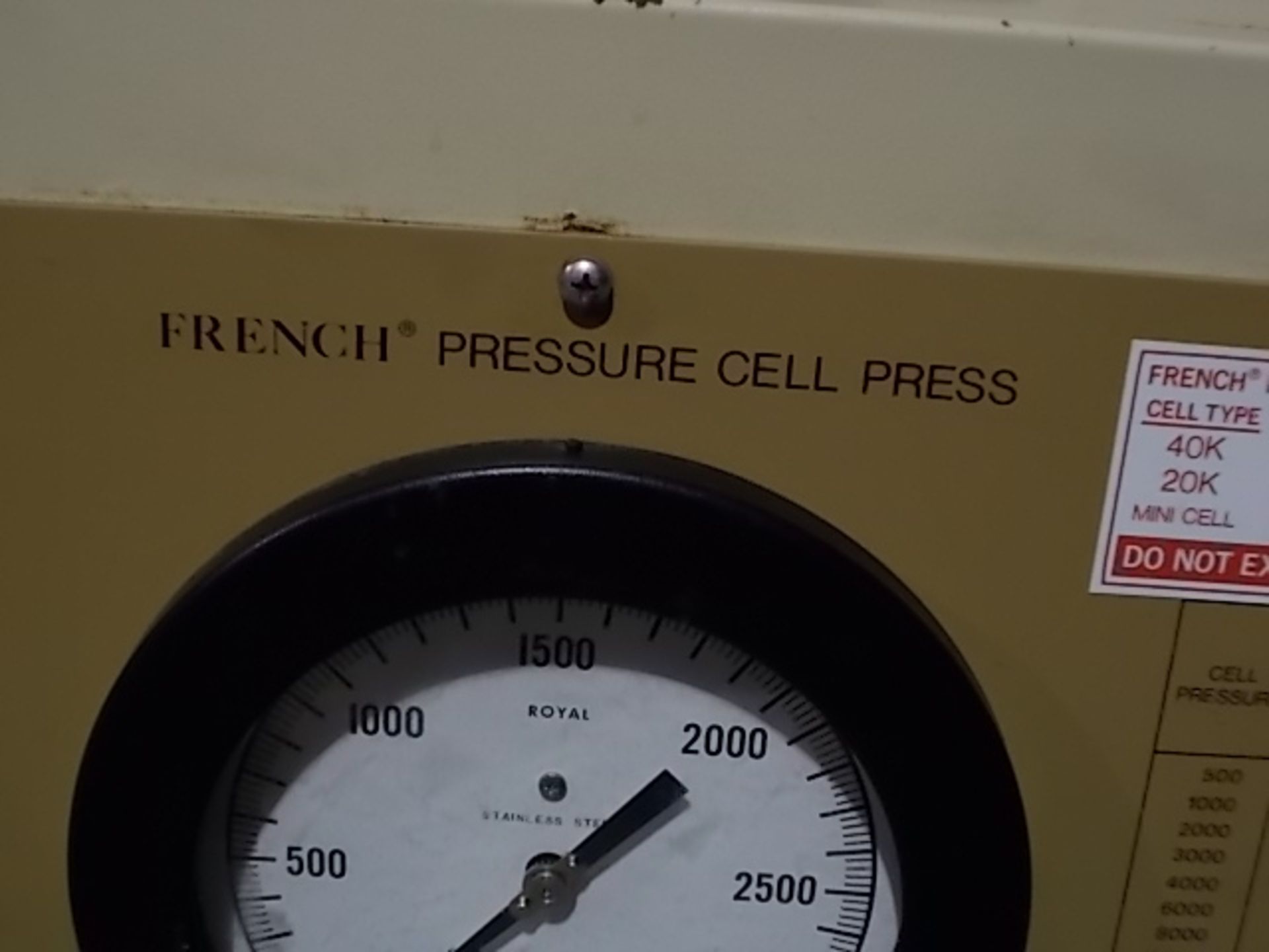 SLM Aminco French Pressure Cell Press Model FA-078, Qty 1, 321462158502 - Image 14 of 20
