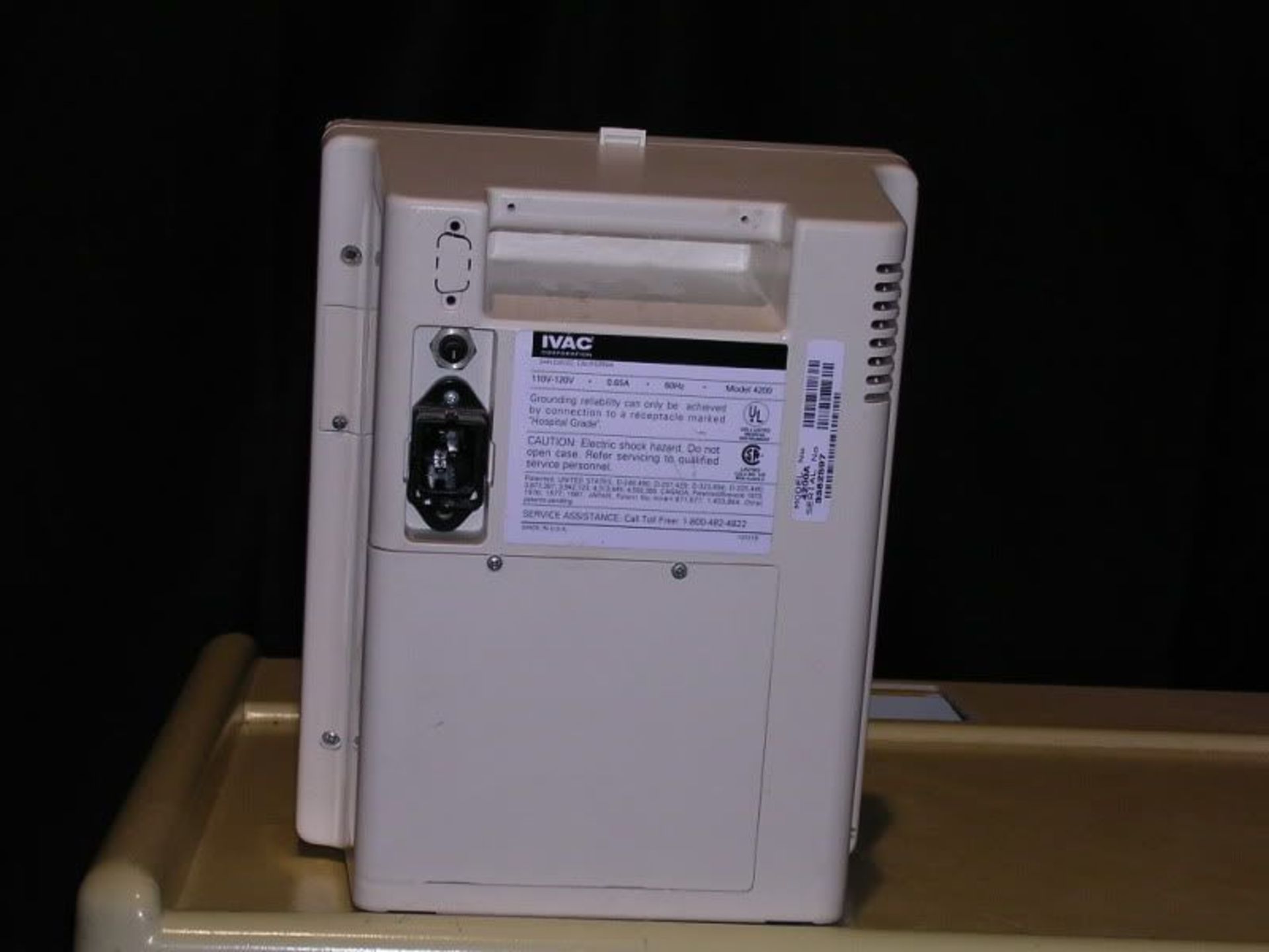 IVAC Model 4200A Vital Check Monitor #2, Qty 1, 220759277248 - Image 4 of 6