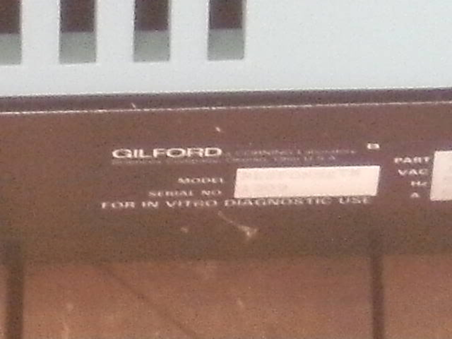 Gilford Instruments Response Spectrophotometer, Qty 1, 220930309178 - Image 5 of 6