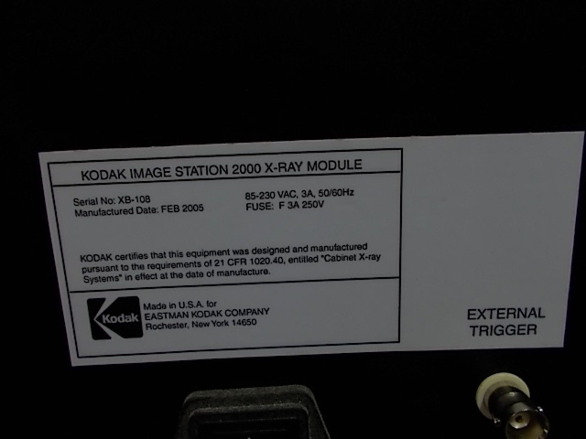 Kodak Image Station 4000mm X-Ray Module In-Vivo Imaging Systems (2), Qty 1, 331308138358 - Image 23 of 30