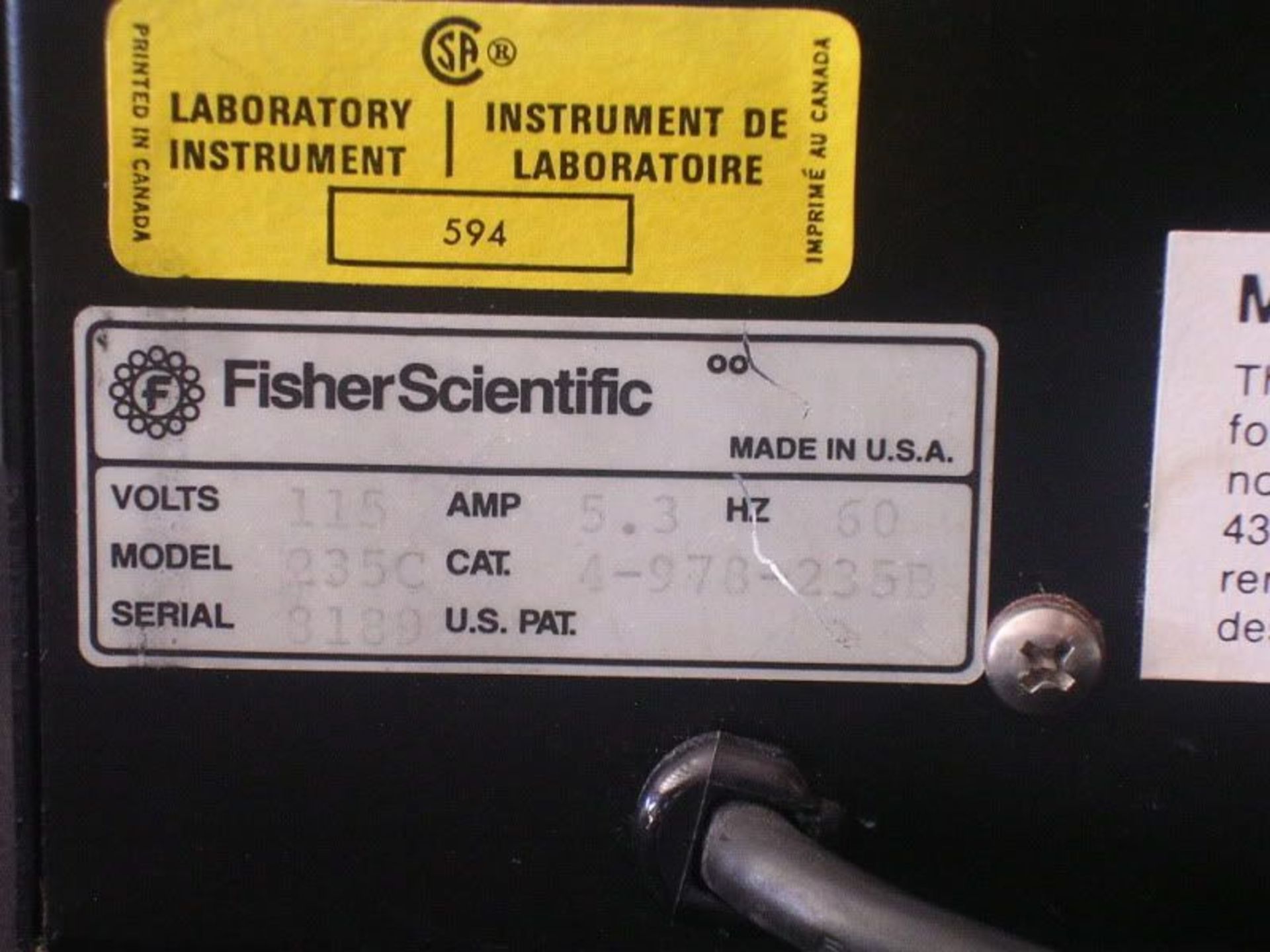 Fisher Scientific Micro-Centrifuge Model 235C with 20 Place Rotor, Qty 1, 320770438767 - Image 5 of 7