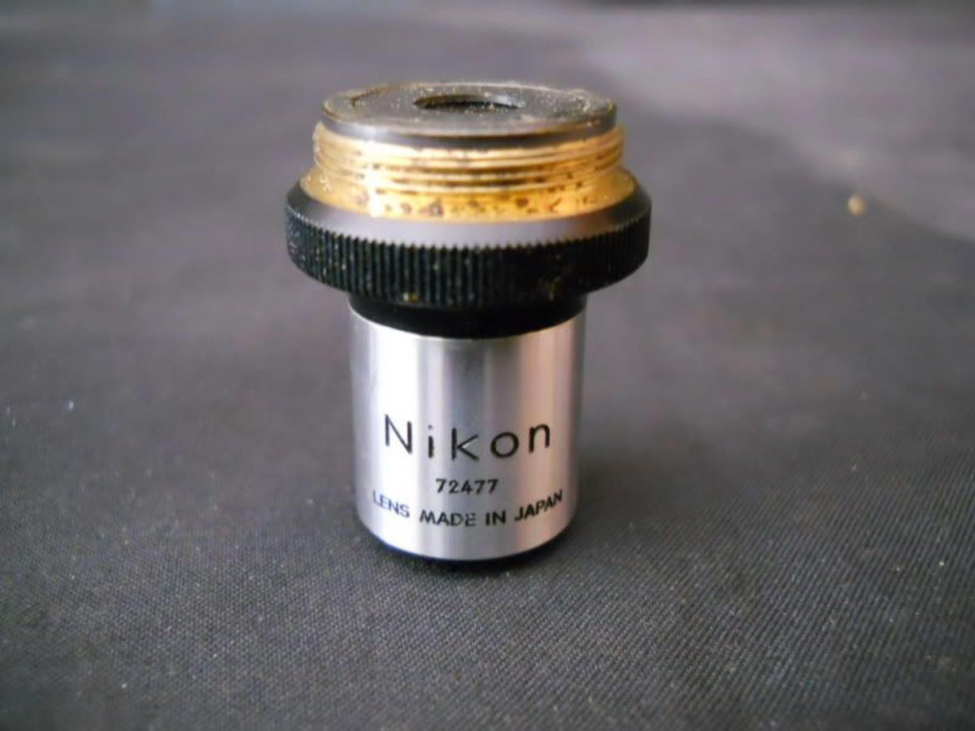 Nikon 10x 0.25 10/0.25 Microscope Objective, Qty 3, 221132043586