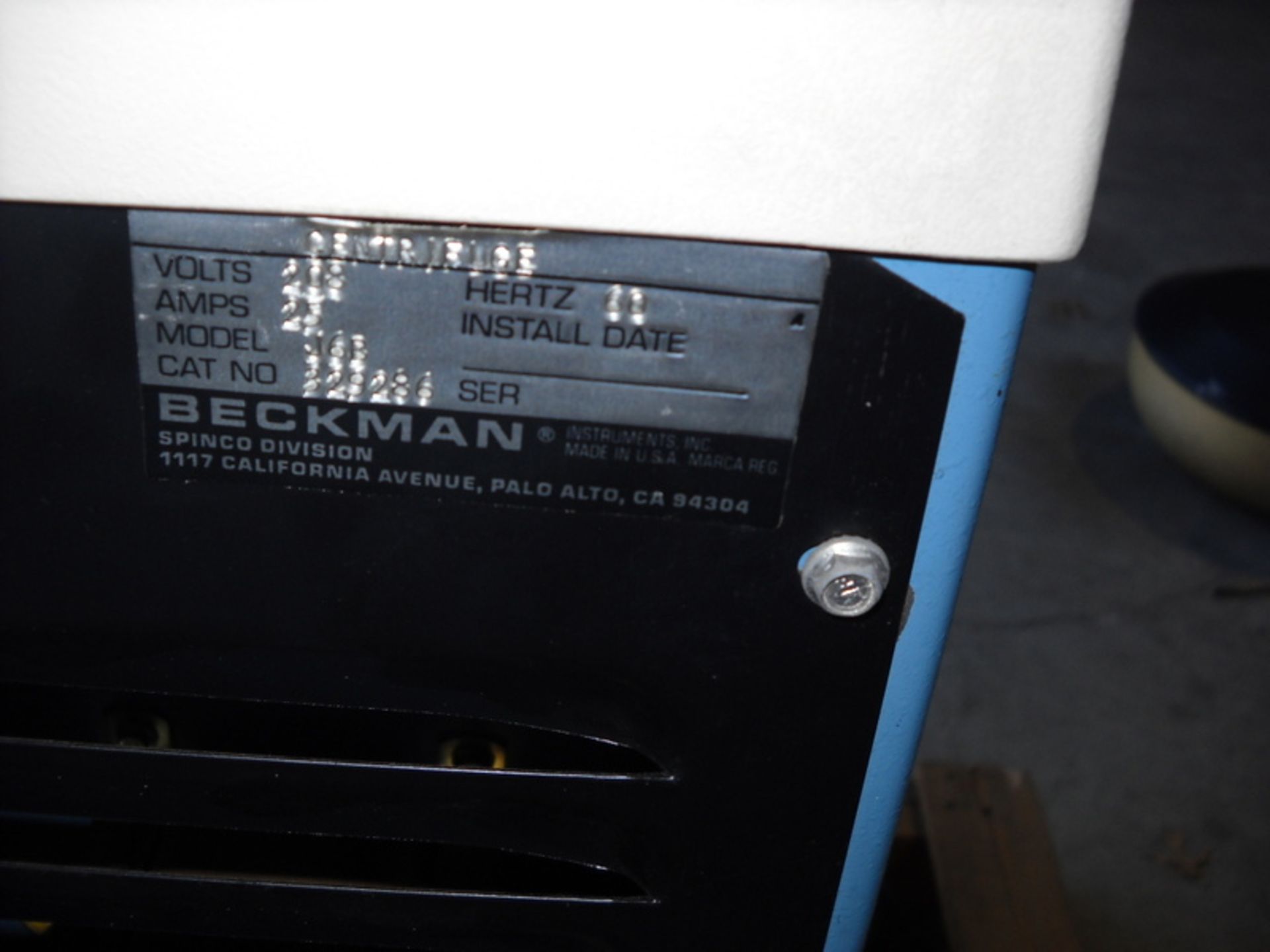 Beckman Model J-6B Refrigerated Centrifuge (Parts), Qty 1, 323683451709 - Image 7 of 7