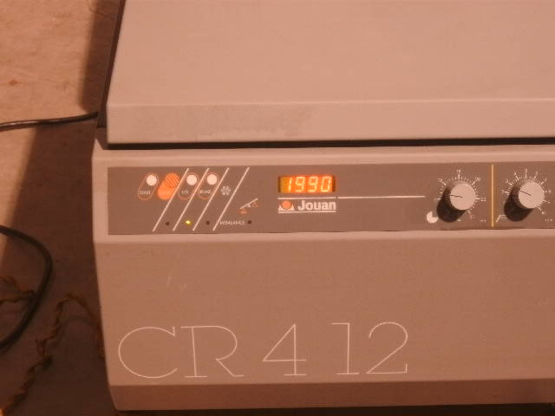 Jouan CR412 Centrifuge With Swing Bucket Rotor and Inserts With Refrigeration, Qty 1, 320828844754 - Image 2 of 5