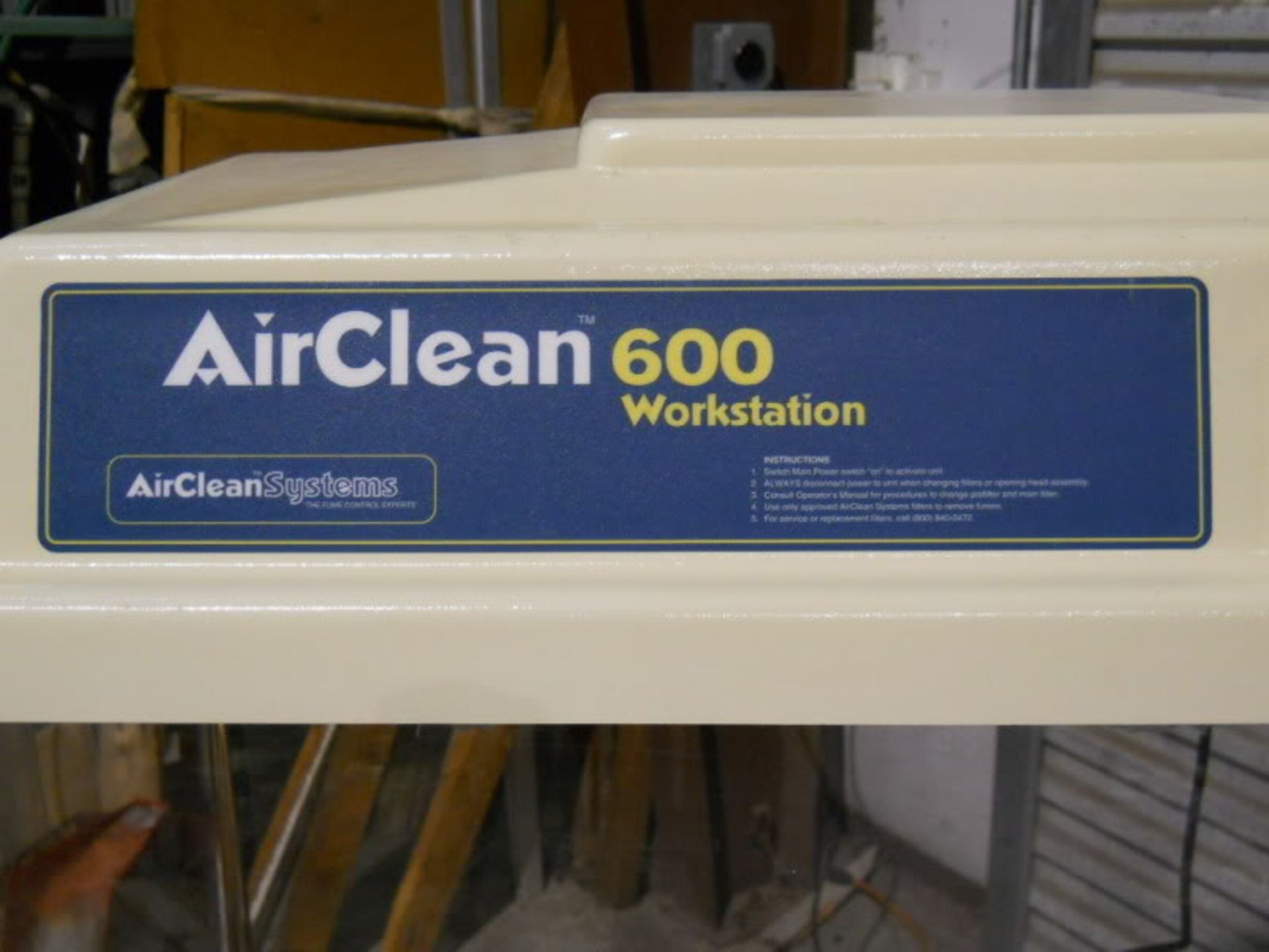 AirClean 600 Workstation "Air Clean Systems" Model AC600T, Qty 1, 330803694641 - Image 6 of 7