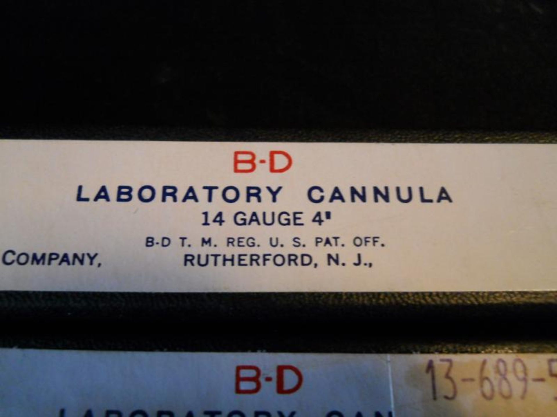 Lot of 2 Becton Dickinson B-D BD 14 Gauge 4" Laboratory Cannula 1789 1250NR, Qty 1, 331030762779 - Image 2 of 5