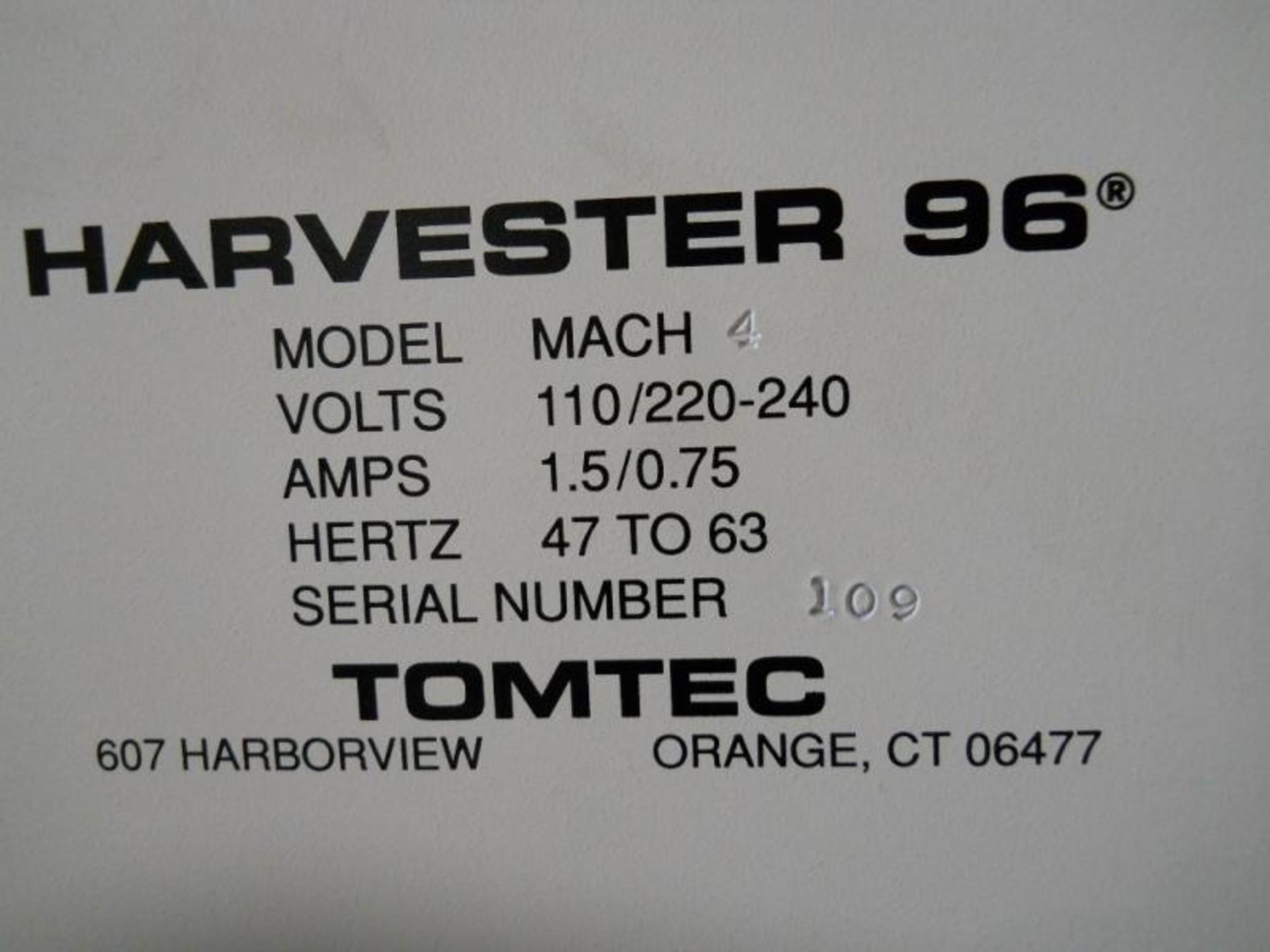 Tomtec Harvester 96 Mach 4 (IV) Automated Cell Harvester, Qty 1, 330999292576 - Image 12 of 14