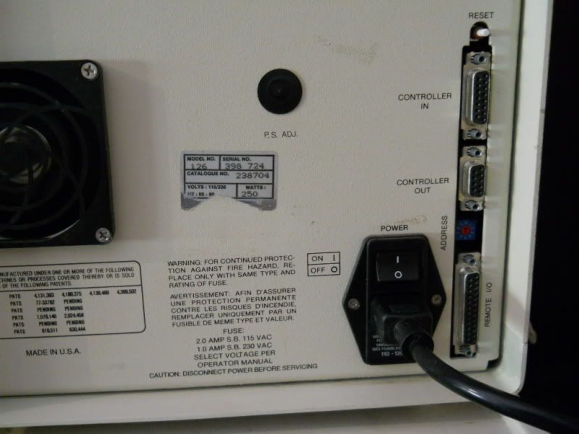 Beckman System Gold Programmable Solvent Pump (126) & Detector (166) Modules, Qty 1, 221501282636 - Image 9 of 19