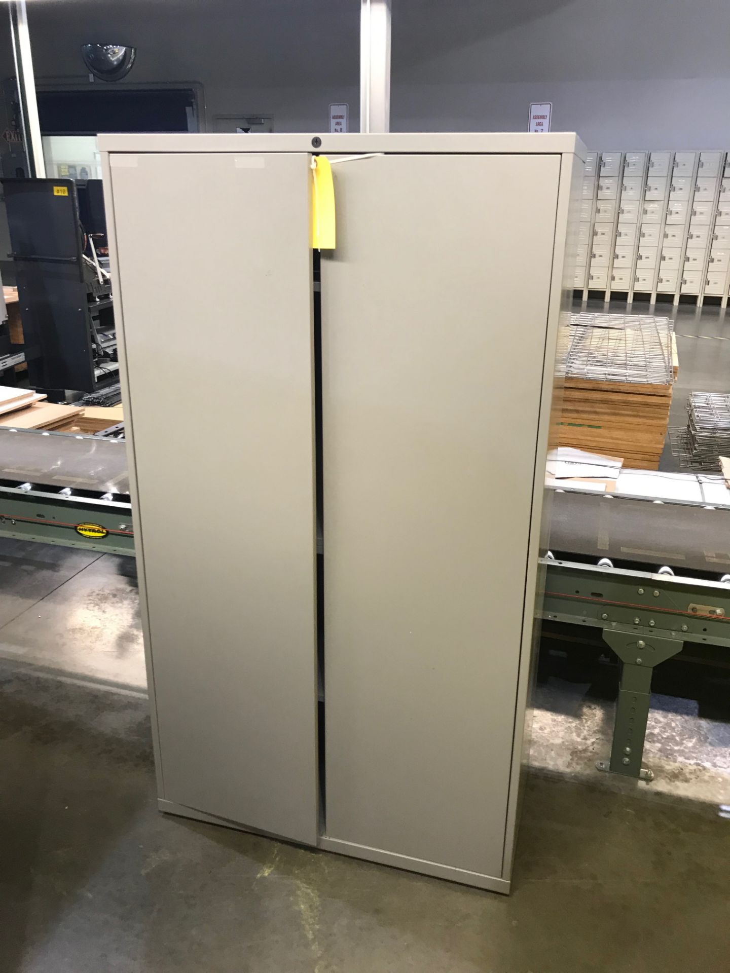 (2) Storage Cabinets: 65 in tall x 3 ft wide x 18 in deep, Removal Fee: $30 - Image 3 of 6