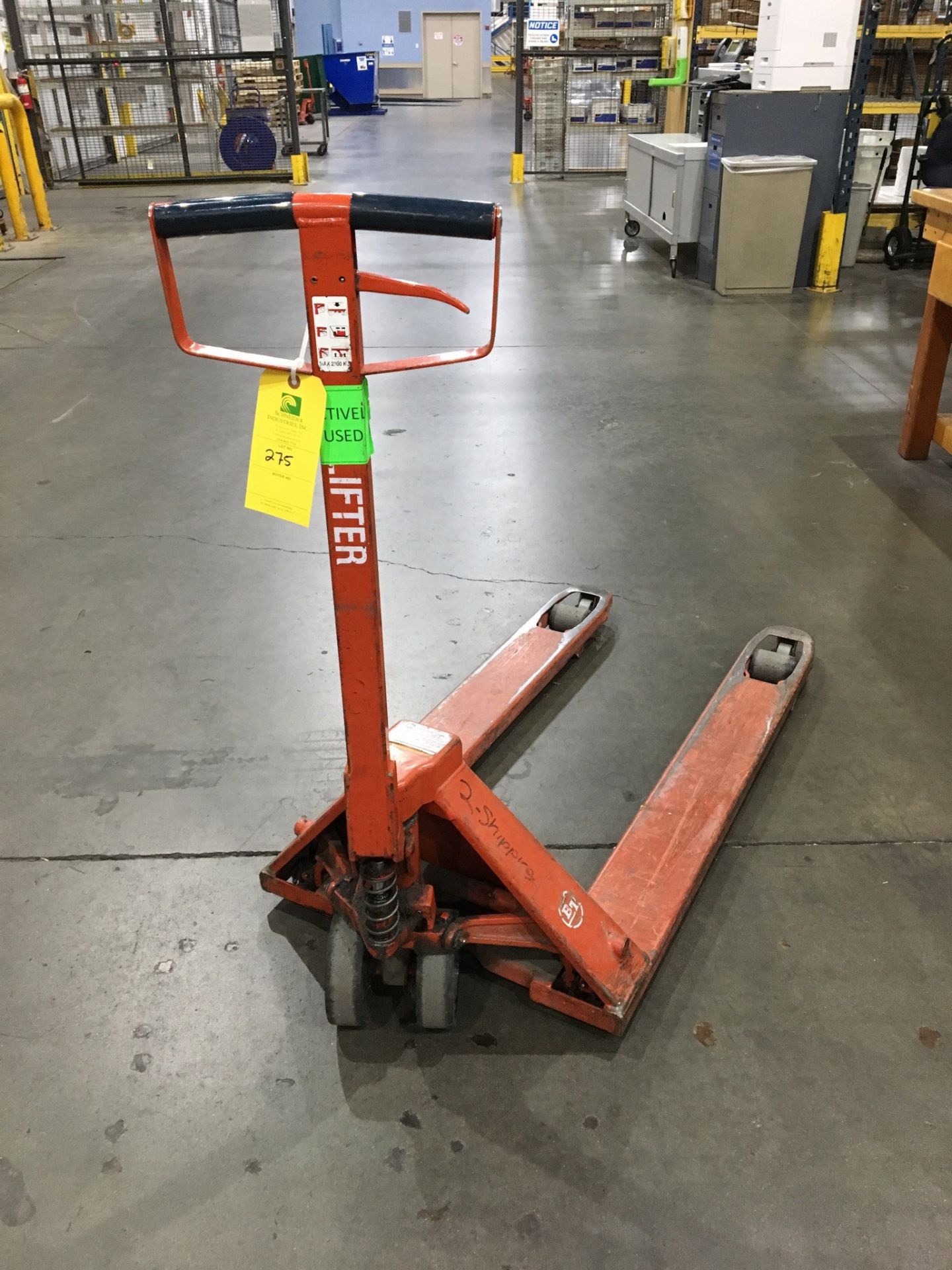 Pallet Jack, Removal Fee: $10