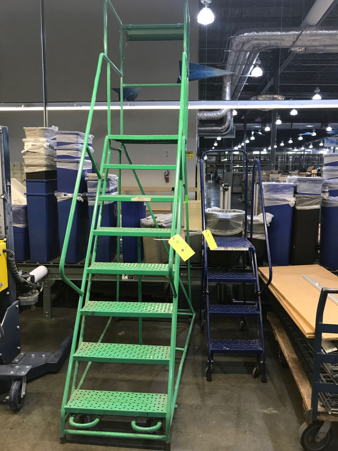 (2) Cotterman Ladders, 75 in tall and 38 in tall, Removal Fee: $25