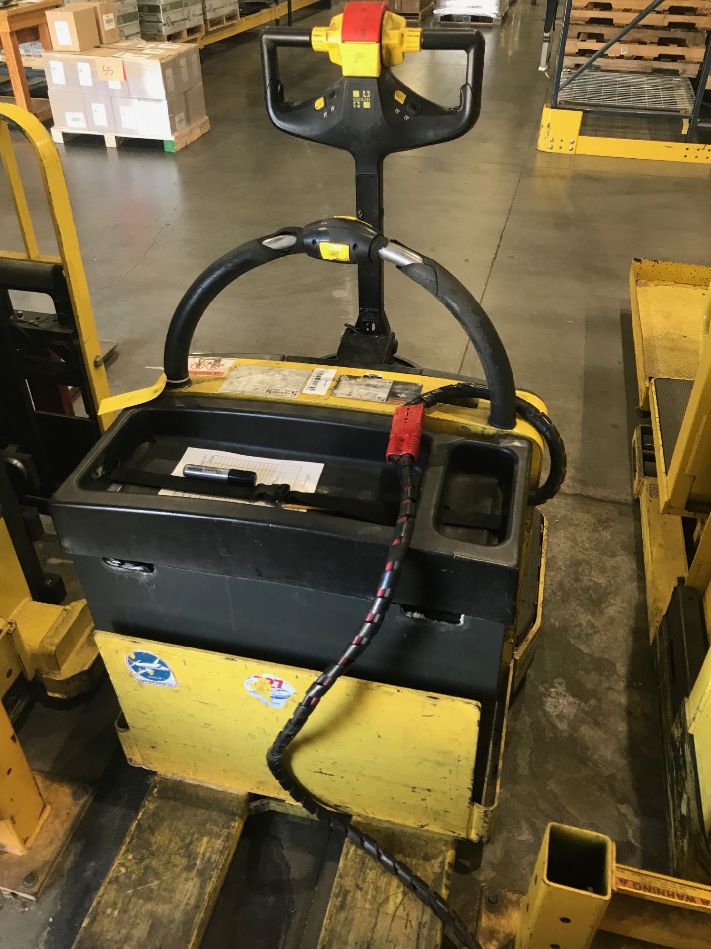 Hyster Electric Pallet Jack, Model# B60Z, Serial# A230N01526X, 24 Volt Battery, Rated Capacity - Image 2 of 7