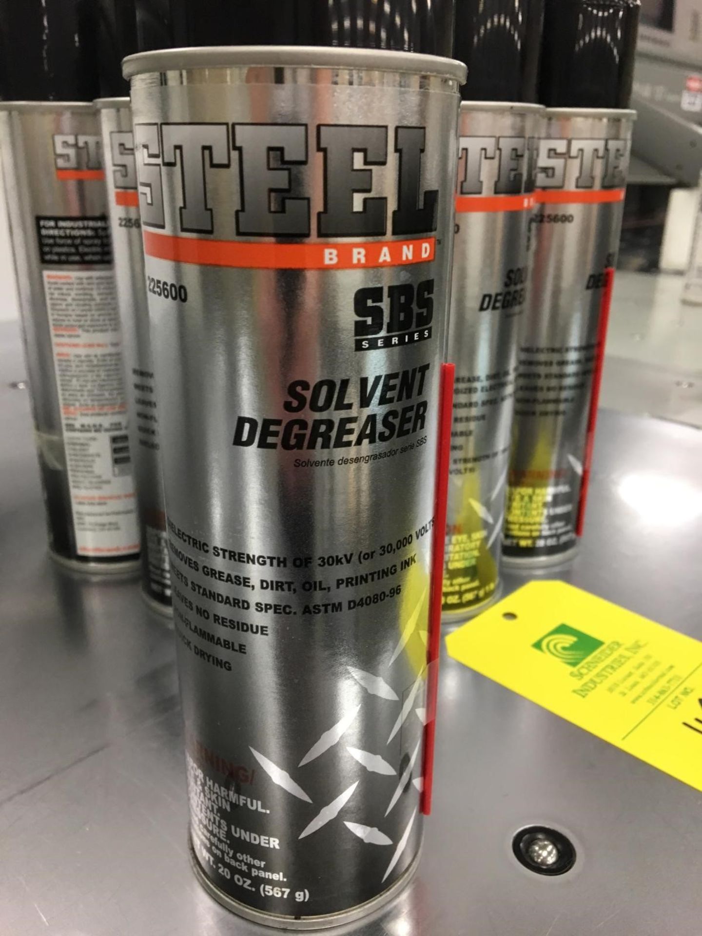 (17) Cans of Steel Solvent Degreaser, SBS Series, Removal Fee: $5 - Image 2 of 3