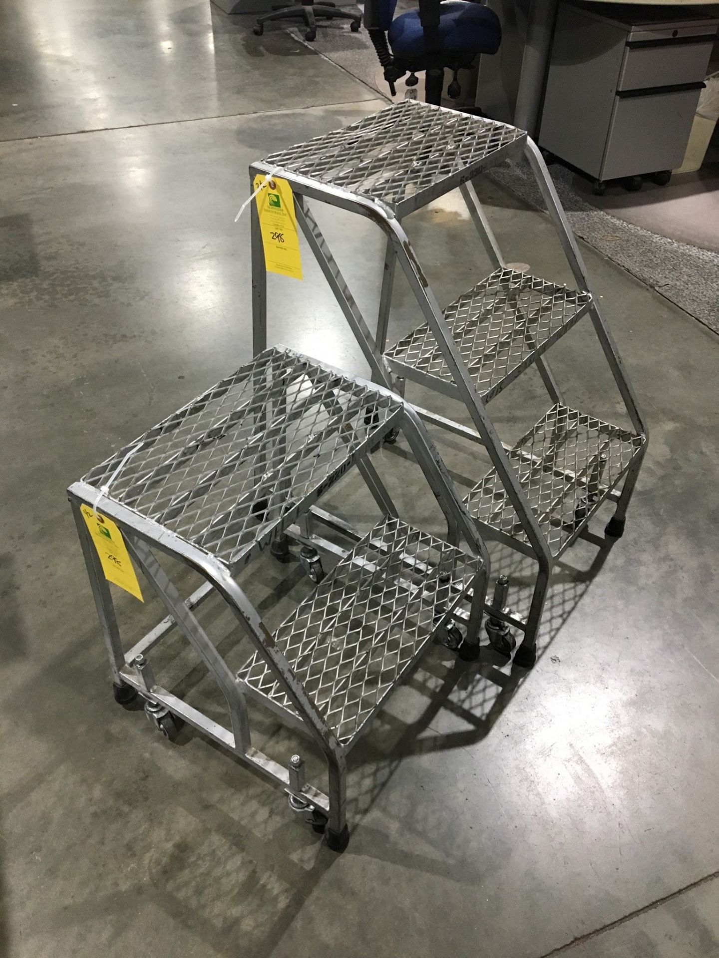 (2) Step Stools, Removal Fee: $10