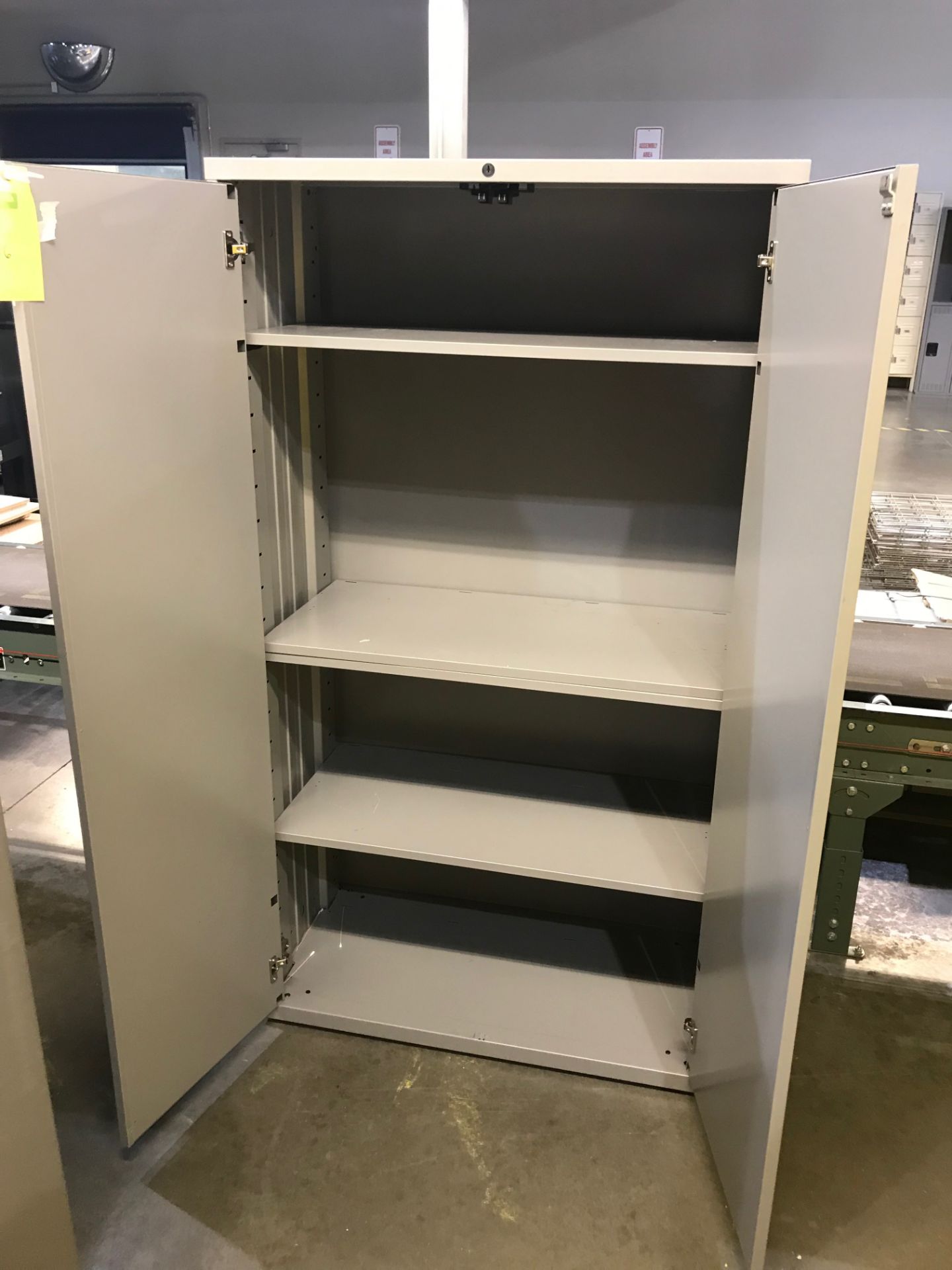 (2) Storage Cabinets: 65 in tall x 3 ft wide x 18 in deep, Removal Fee: $30 - Image 4 of 6