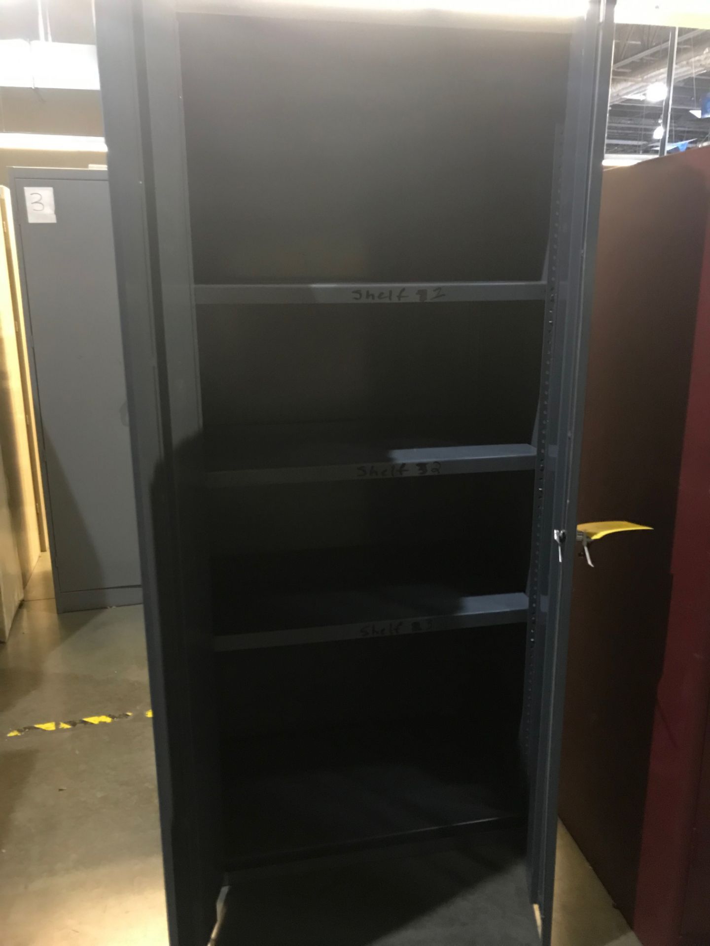 (2) Storage Cabinets: 7 ft tall x 3 ft wide x 2 ft , Removal Fee: $30 - Image 2 of 6