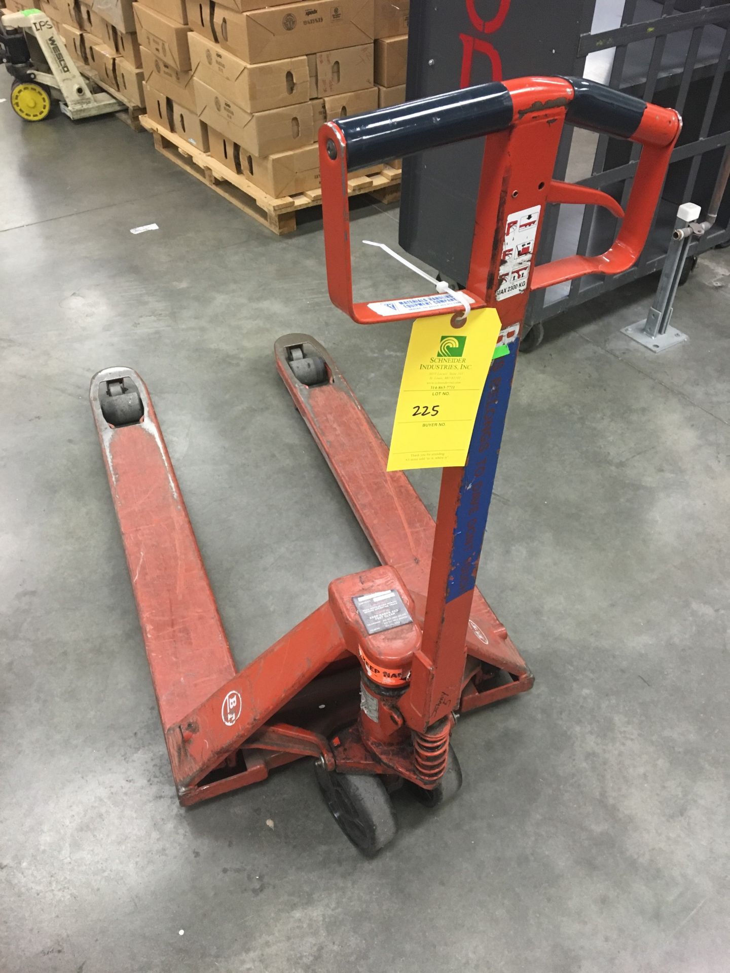 Pallet Jack, Removal Fee: $10