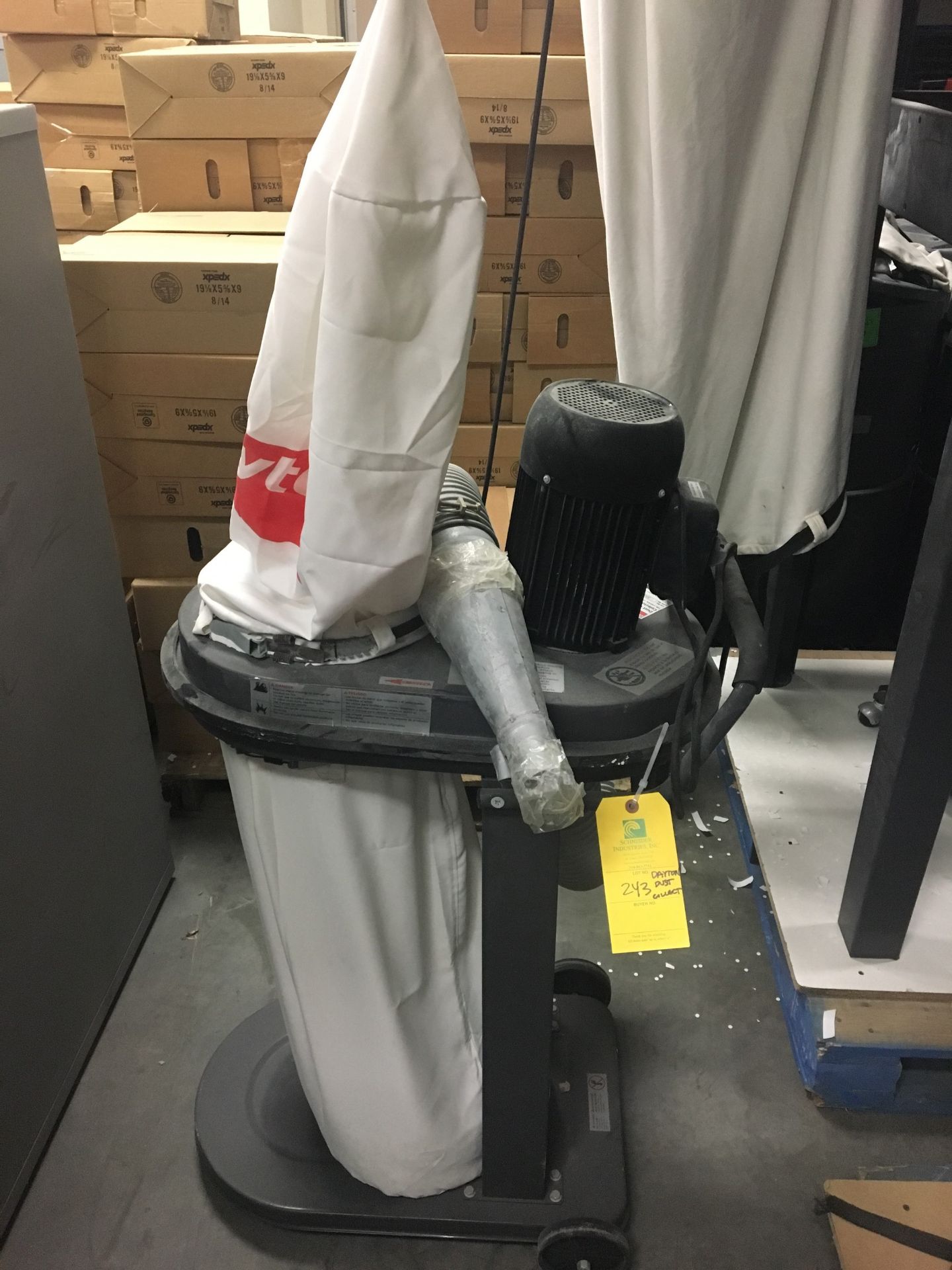 Dayton Dust Collector, Removal Fee: $20