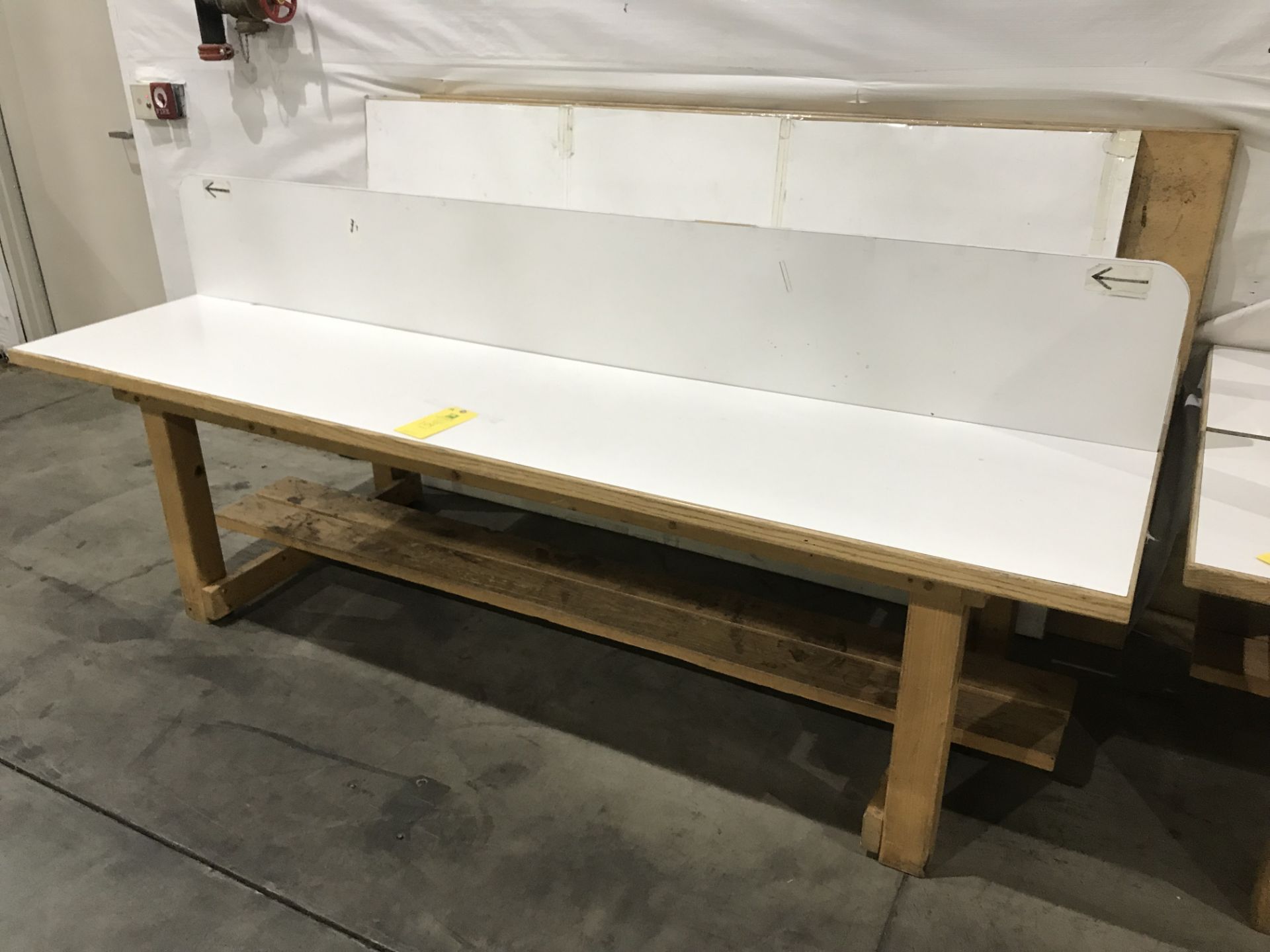 (4) Tables, 8 ft long x 44 in wide x 29 in tall, Removal Fee: $30 - Image 3 of 5