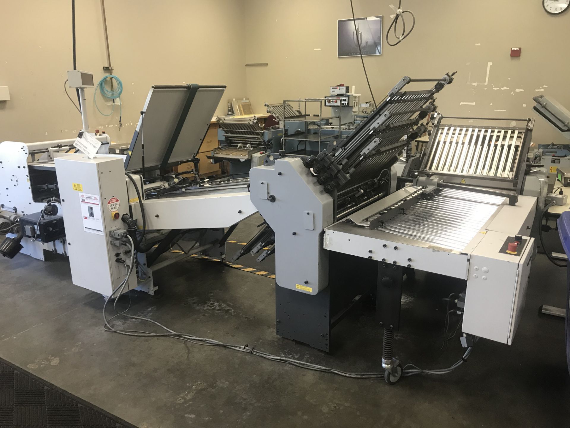 Heidelberg Stahl Folder, Model# 1426E-C-3 AND Model# 1426D-RS, Serial# 140PI0017 AND Serial#