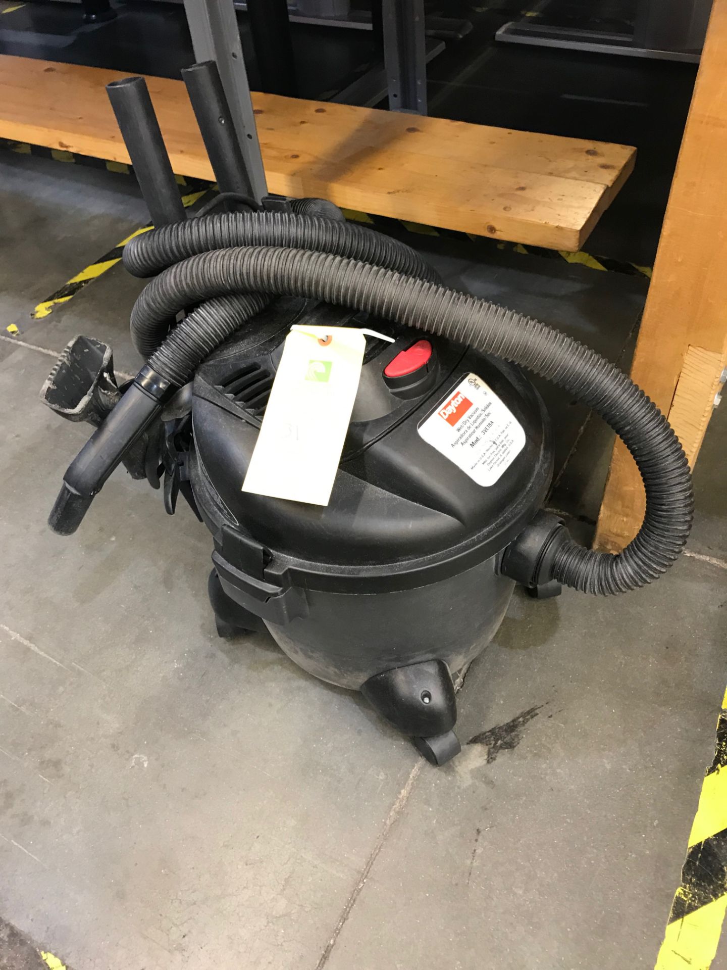 Dayton Wet/Dry Vacuum, Model# 3VE18A, Removal Fee: $10