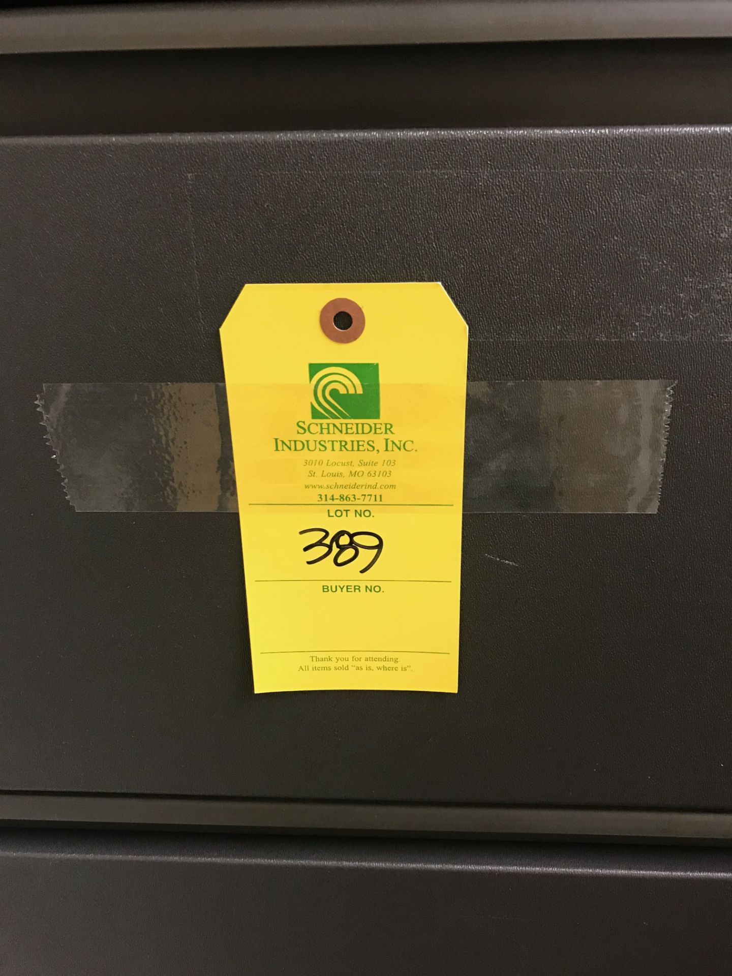 Filing Cabinet, Removal Fee: $20 - Image 2 of 2