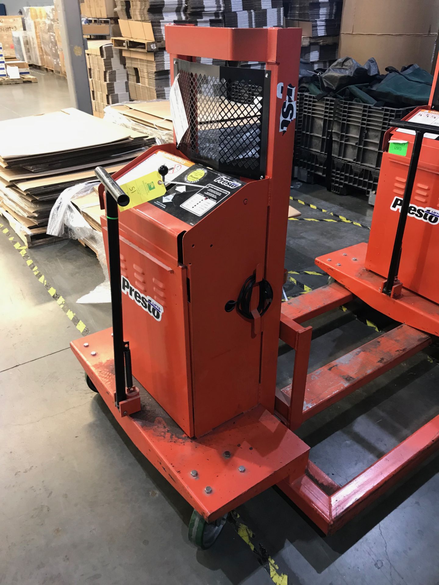 Presto Pallet Lift, Removal Fee: $30