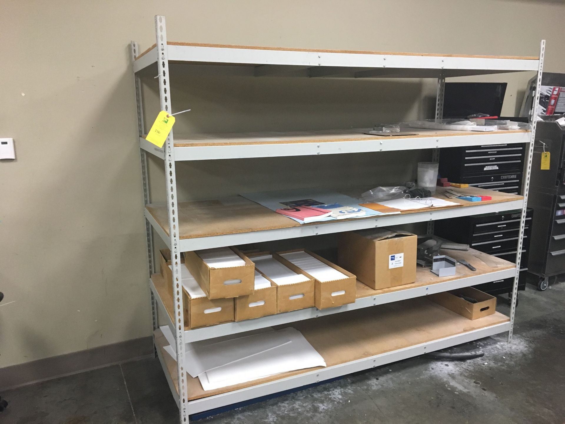 Shelving Unit, No Contents, Removal Fee: $20