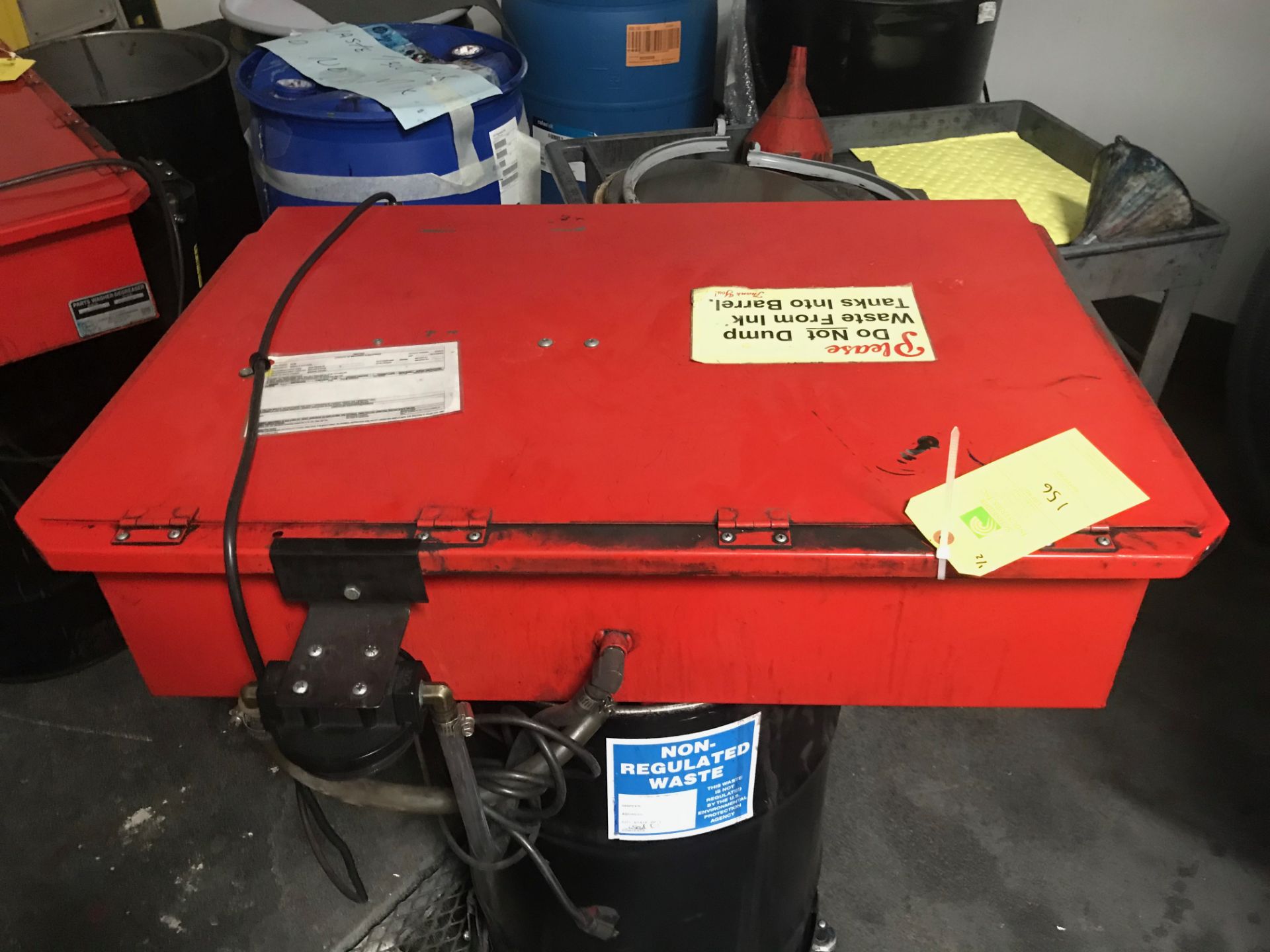 (2) Build-All Co Parts Washer/ Degreaser, Model# WH1630MSHM2, 3 ft wide x 30 in long x 10 in deep - Image 2 of 9