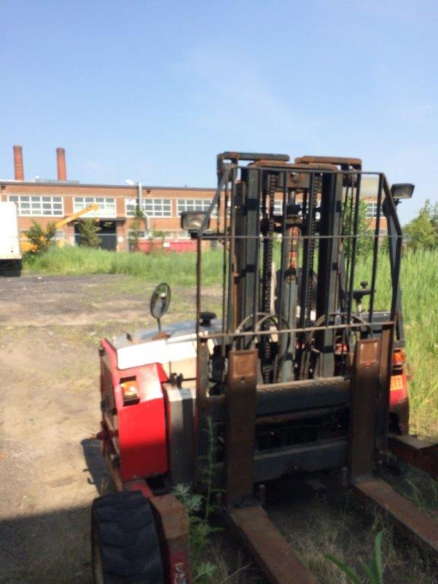 2006 Moffett Truck Mounted Fork Lift, Model M3 32.3-7, Diesel Kubota Engine, 4500lb capacity, - Image 4 of 4