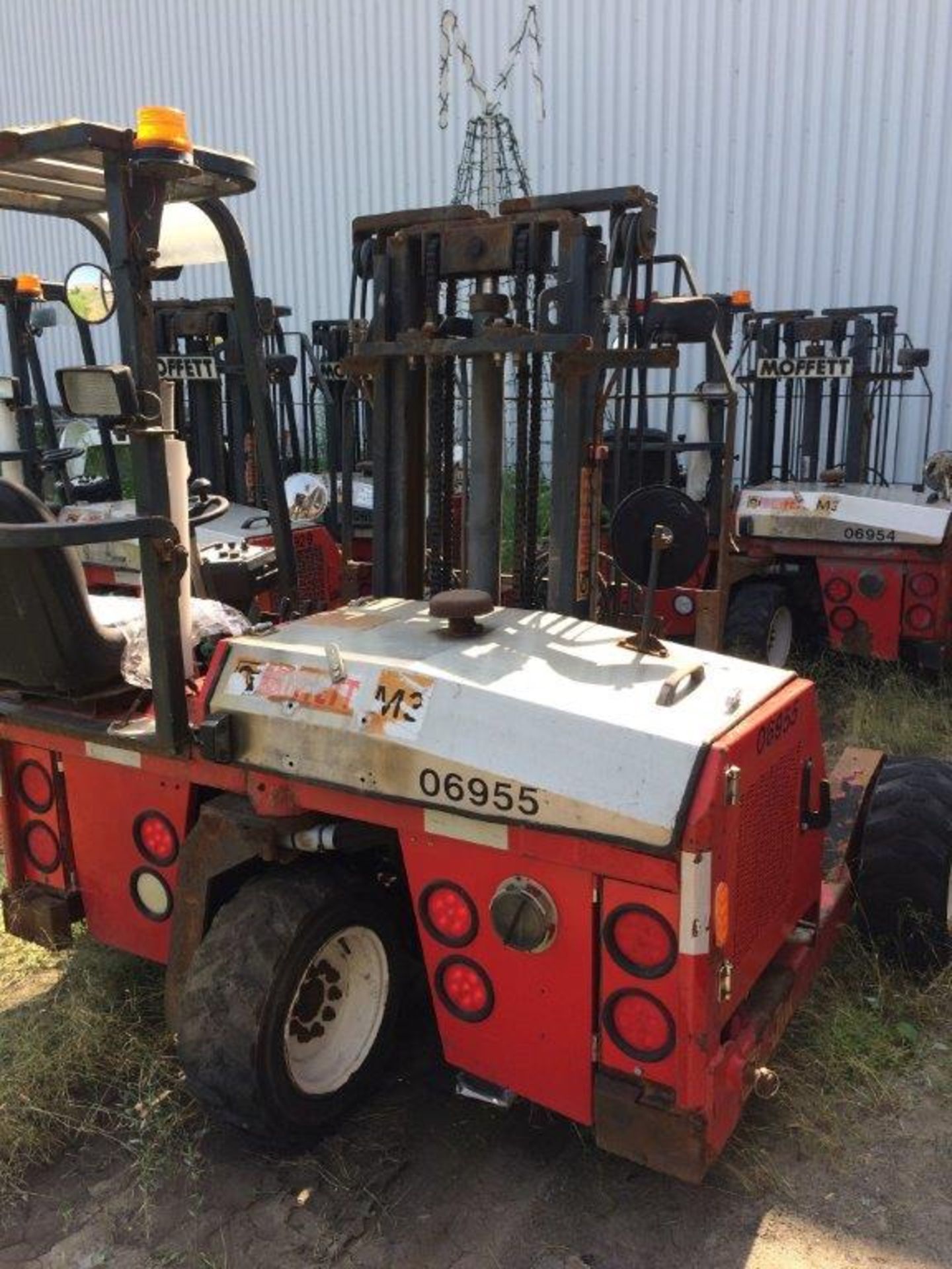 2006 Moffett Truck Mounted Fork Lift, Model M3 32.3-7, Diesel Kubota Engine, 4500lb capacity,