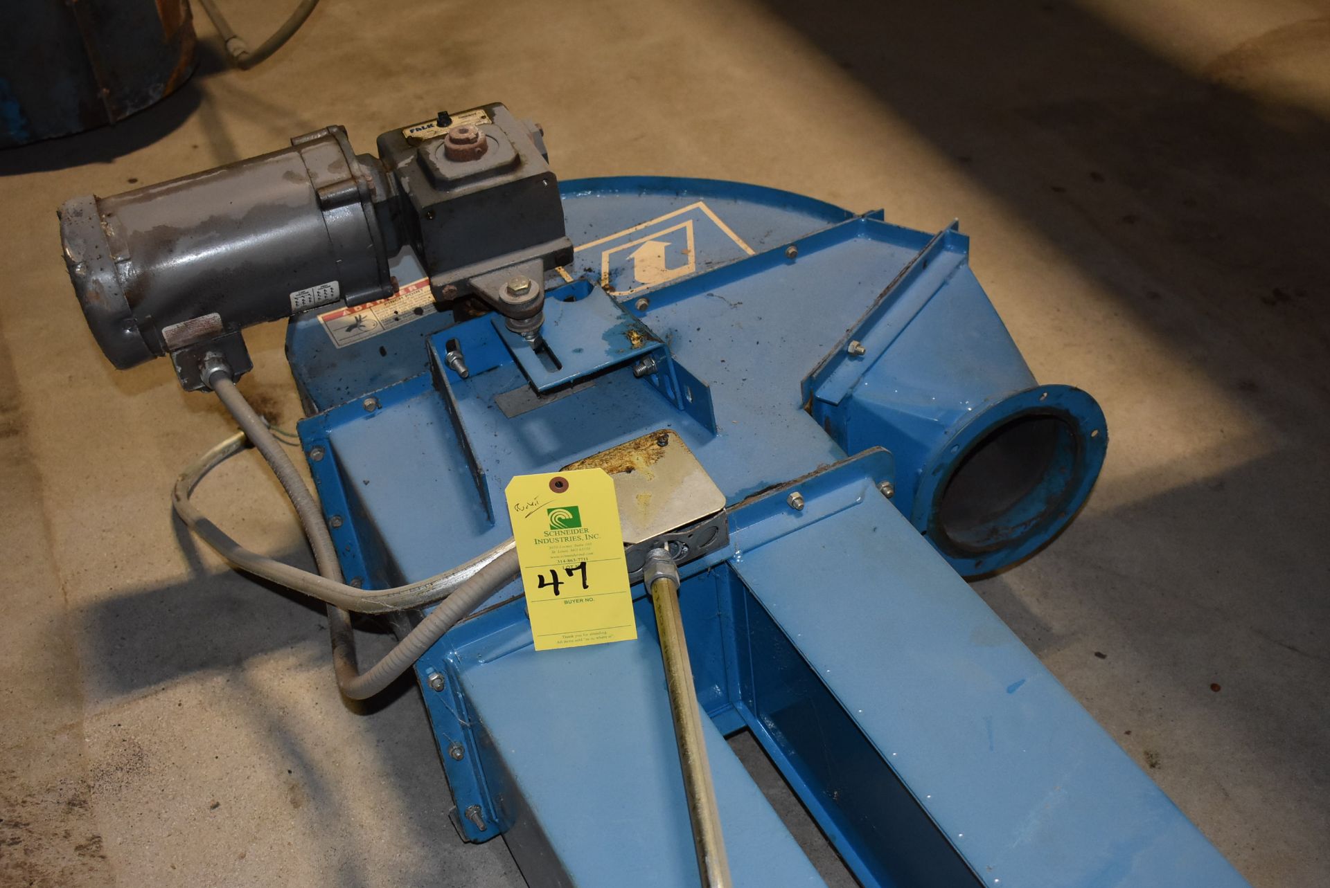 Universal Industries Model #C3-175ED Bucket Elevator, 1 HP Motor - Image 2 of 2