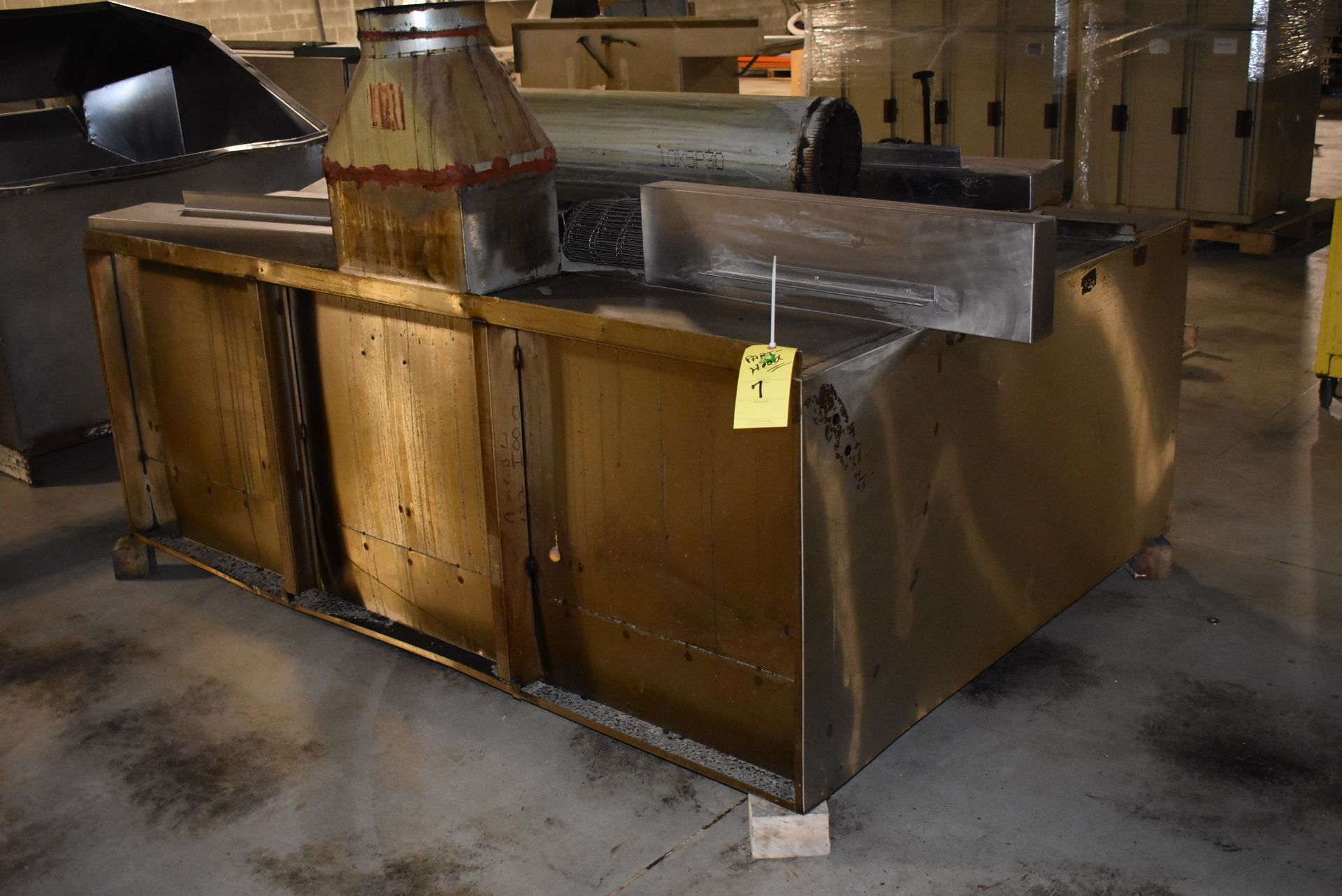 Blodgett Model #MG3270 Double Stack Pizza Oven, Natural Gas, 208/320 Volt, Includes SS Hood 84" x - Image 4 of 4