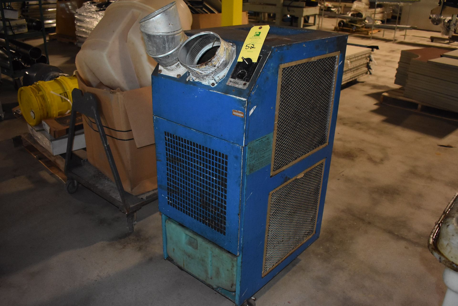 Movin Cool Model 20HFU-1 Spot Cooler, 4-Wheel Base