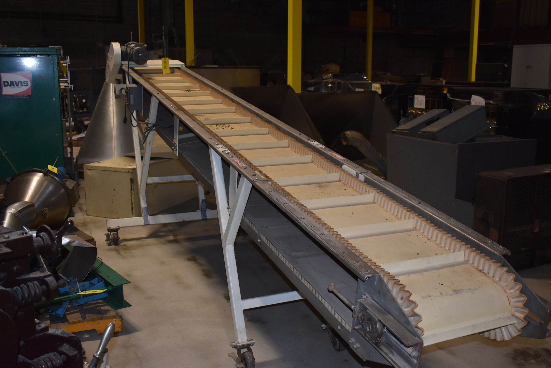 Conveyor - Motorized Incline Belt Conveyor, 16' Length x 15" Wide Belt, Seco/Bronco II VS Drive, 4- - Image 3 of 4