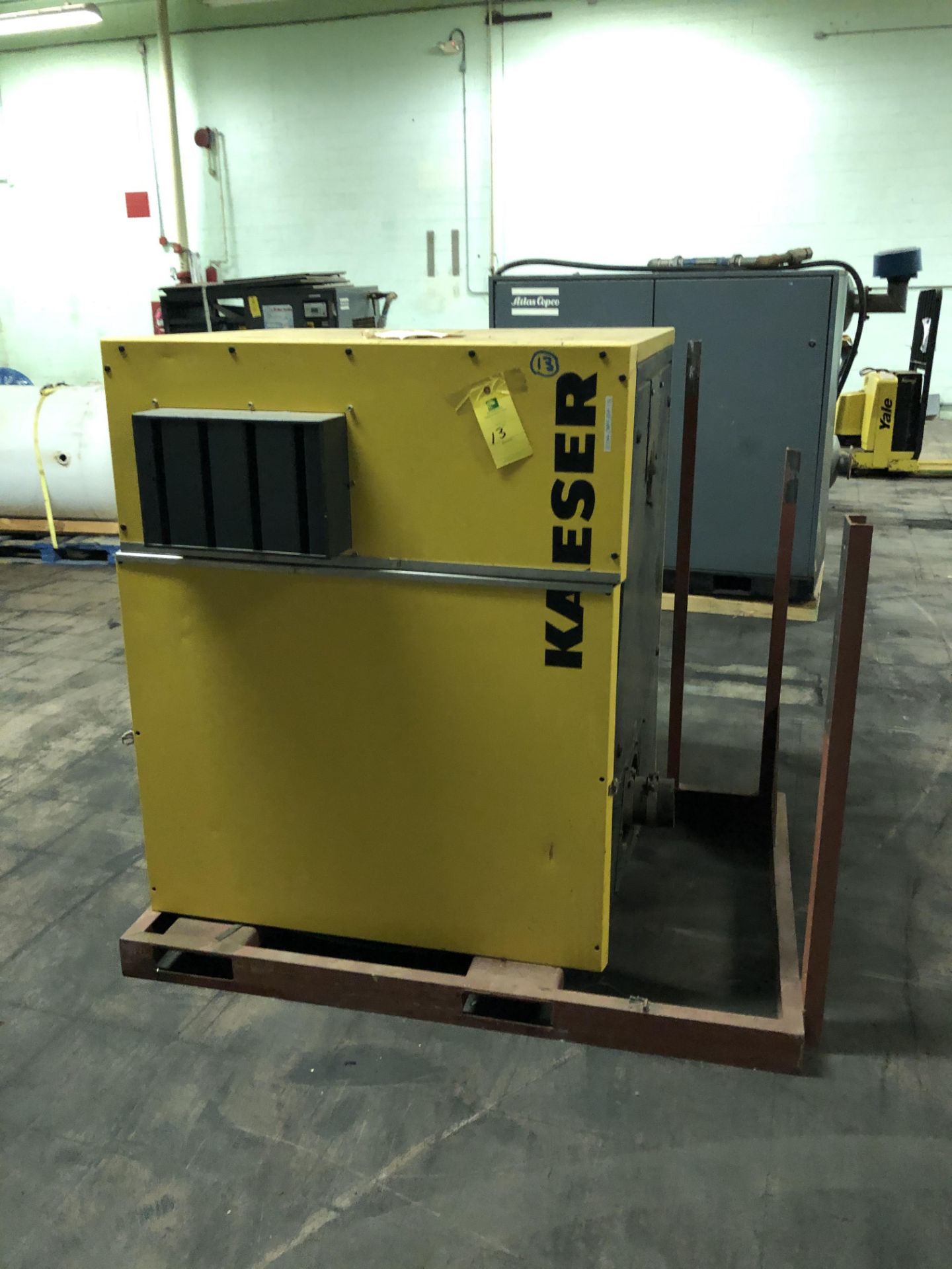 Kaeser Model #AS-44 Air Compressor, Hours N/A, RIGGING FEE - $150