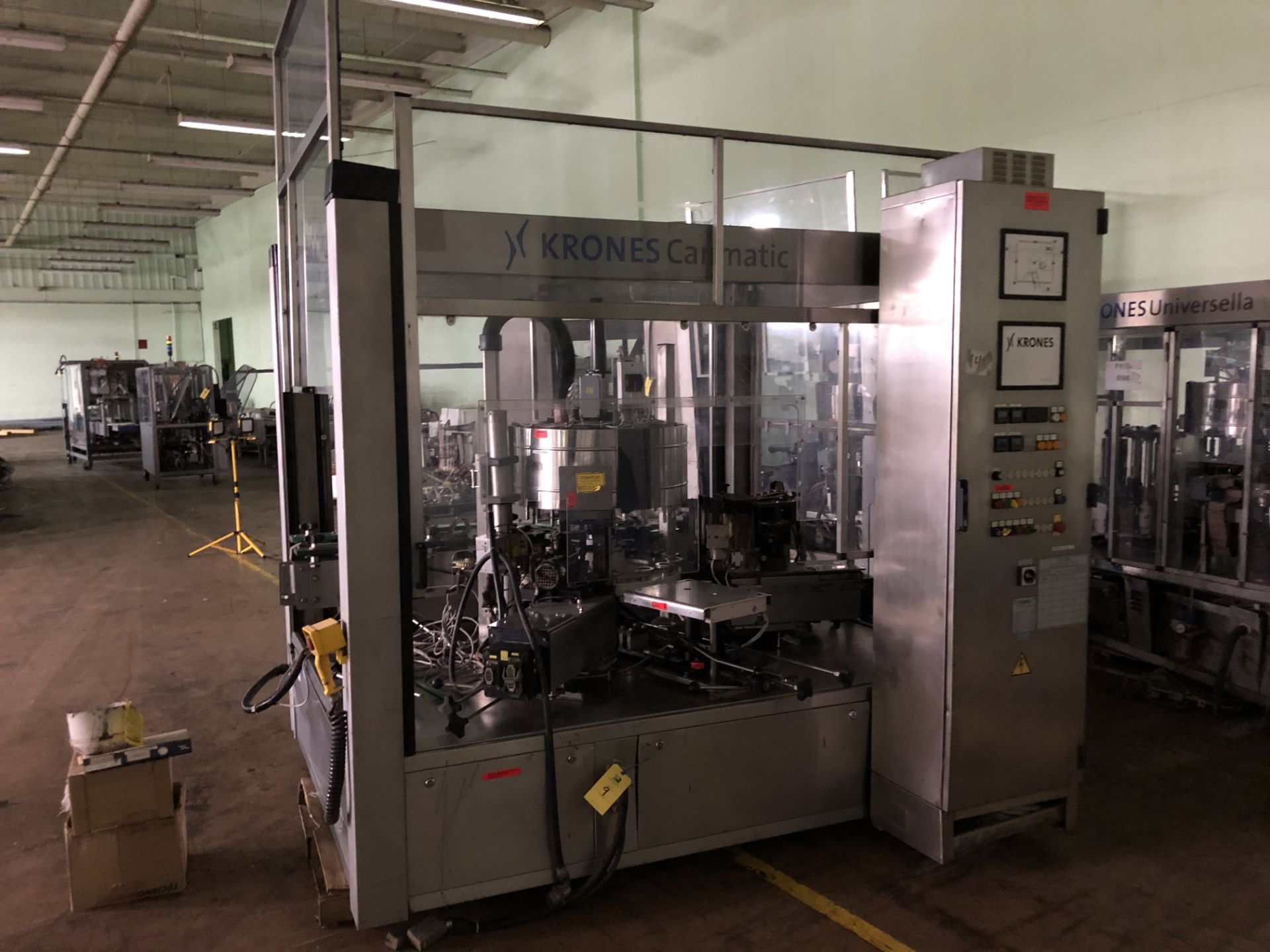 Krones Canmatic Labeler, Machine #073-Q83, RIGGING FEE - $1750