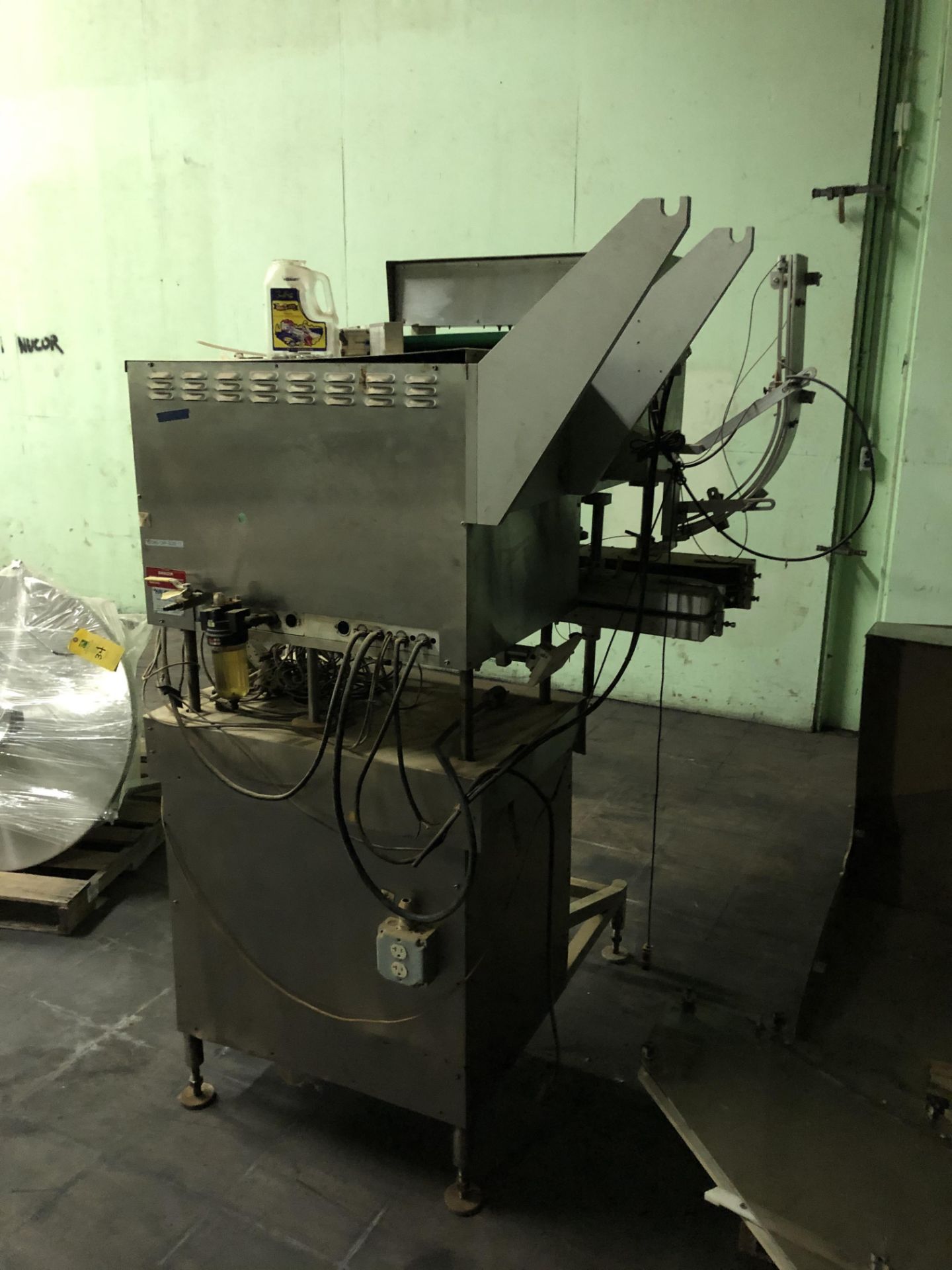Kalish Model #5010 Supercap Capper, SN 0310, Includes Conveyor Feed, RIGGING FEE $450 - Image 4 of 6