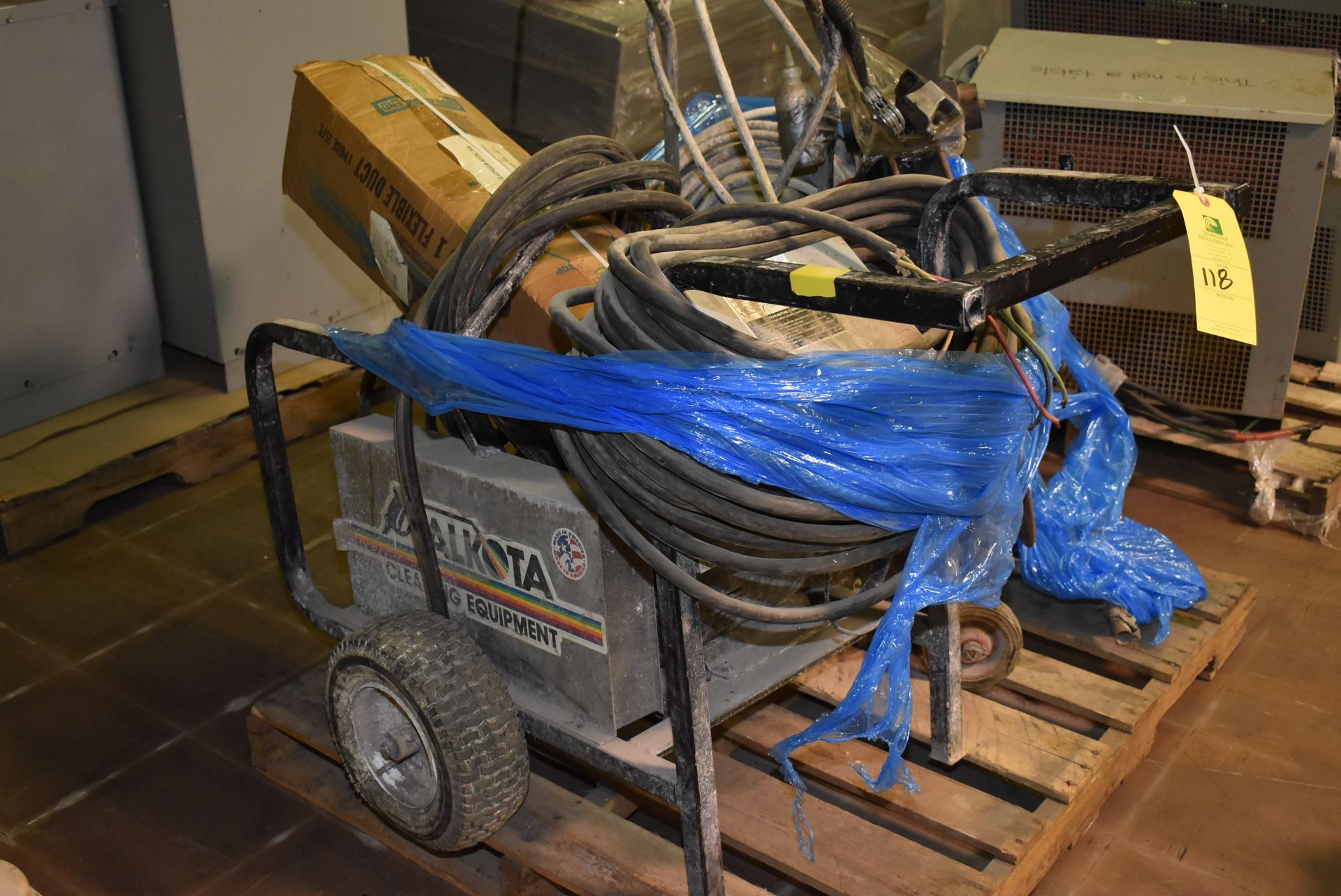 Alkota Power Washer, Includes Banding Machine, RIGGING FEE - $50