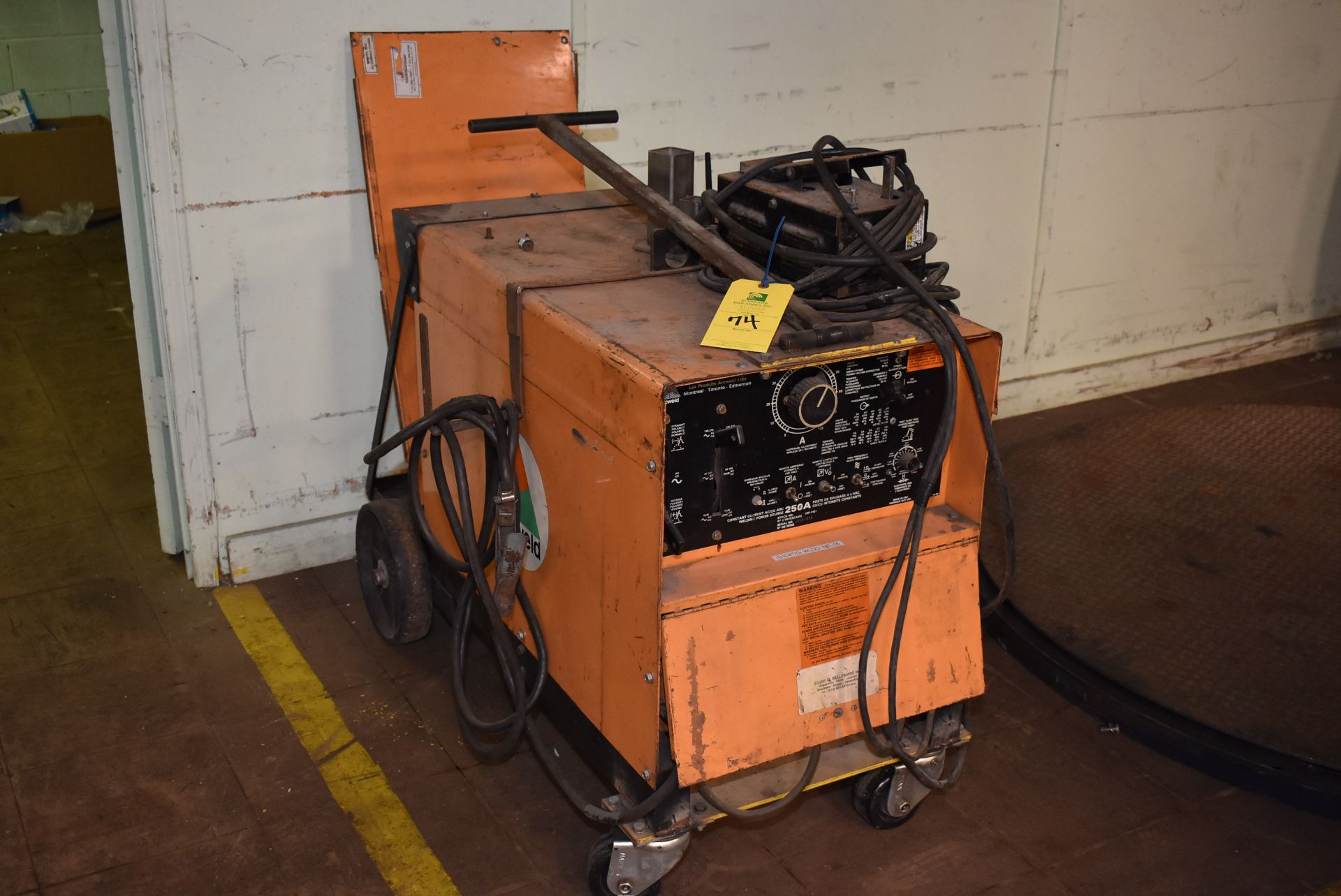 Arc Weld Products, 250A Welder, RIGGING FEE - $50